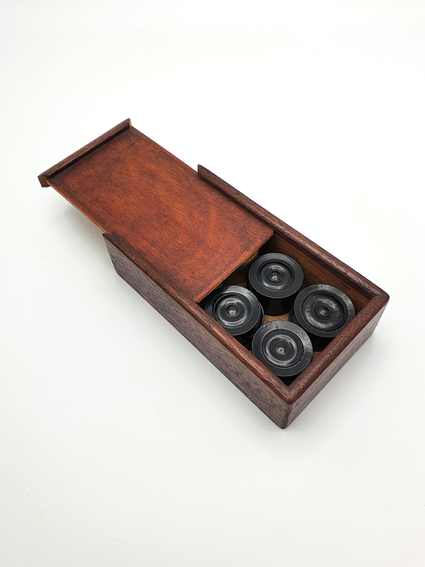 Handsome Set of Draughts/Backgammon Counters - circa 1905