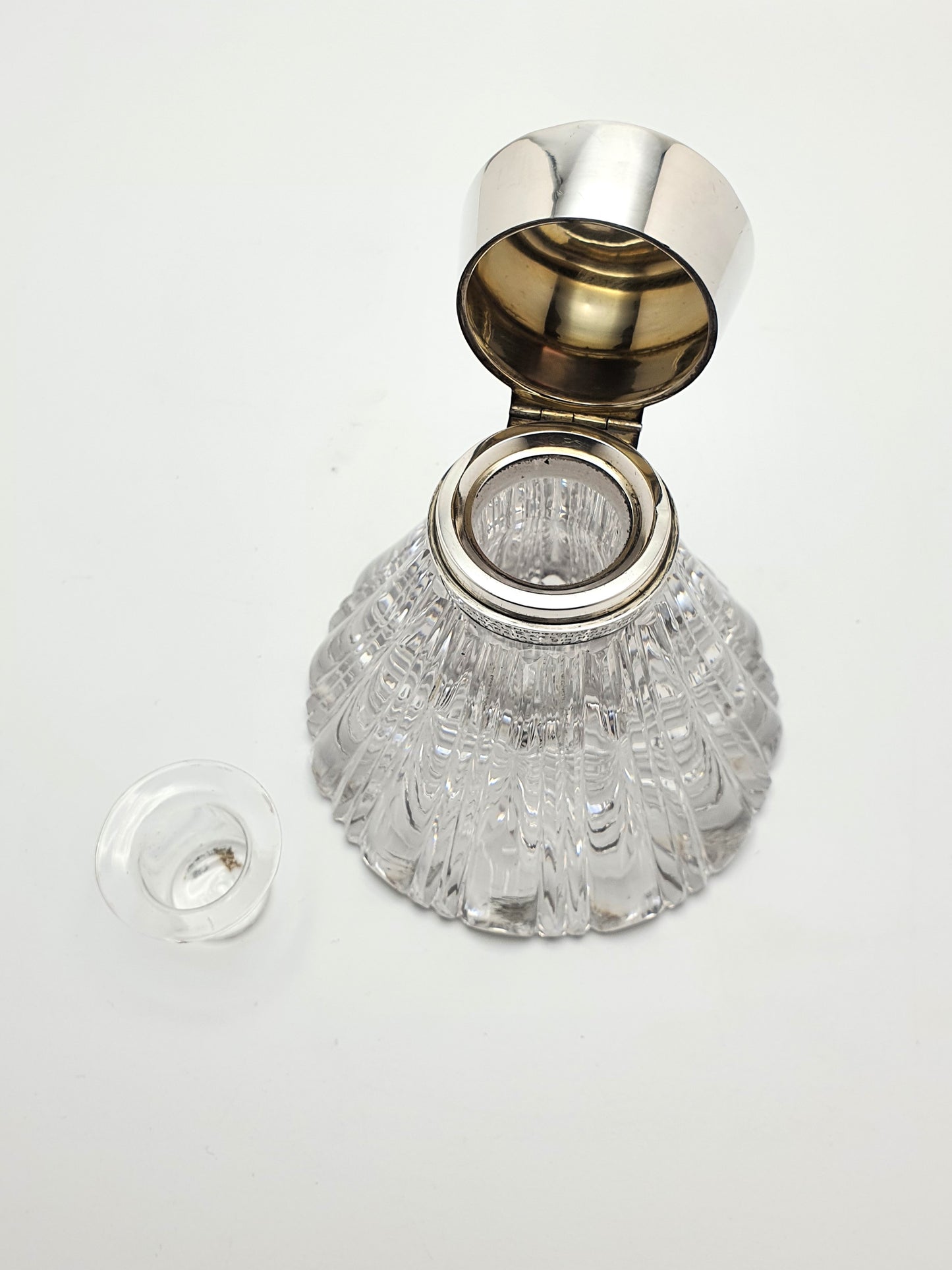 Field Marshal Earl Haig’s Silver Topped Inkstand - 1893