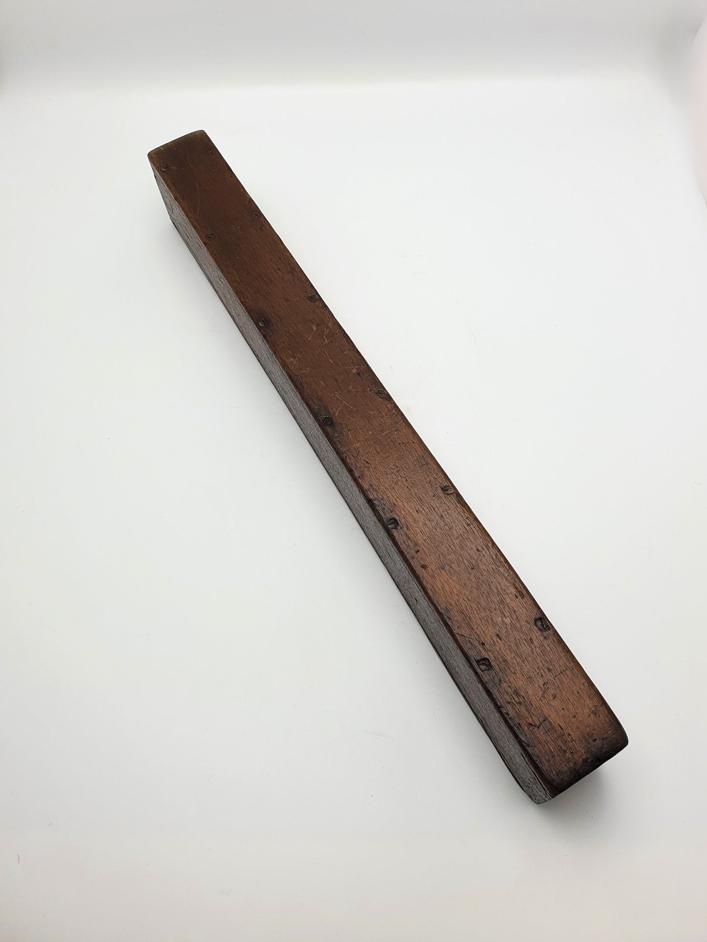 Nice Antique Victorian Wood and Brass Level - 1896