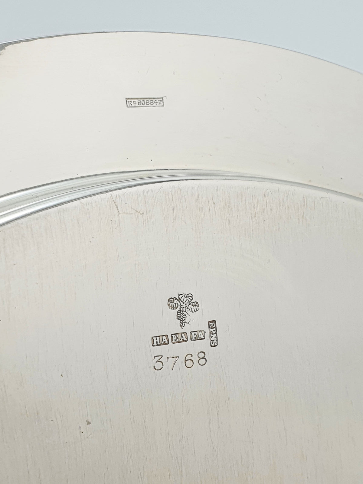 Nice Art Deco Round Silver-Plated Serving Tray – circa 1925