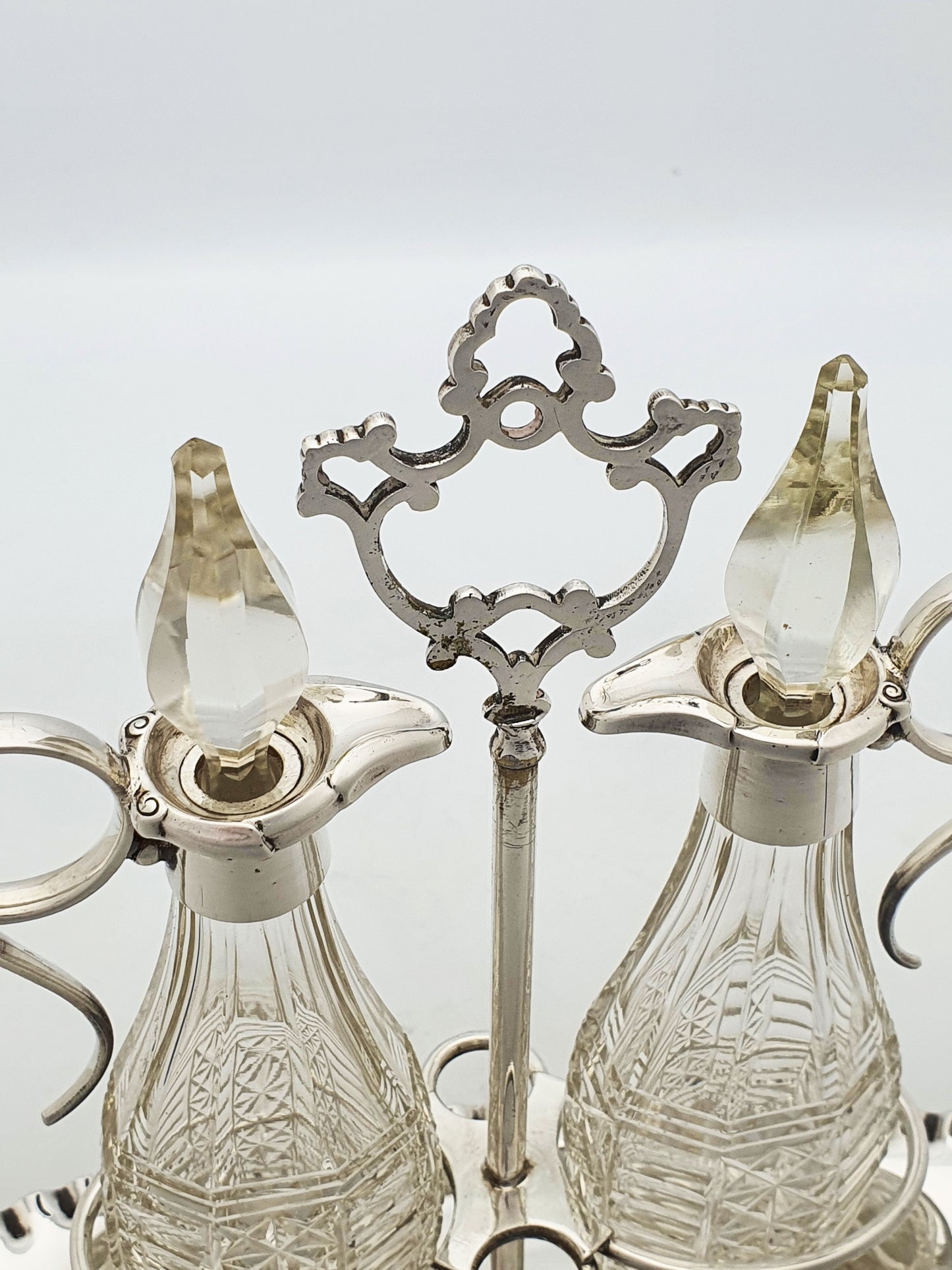 Gorgeous Antique Edwardian Condiment Set - circa 1905