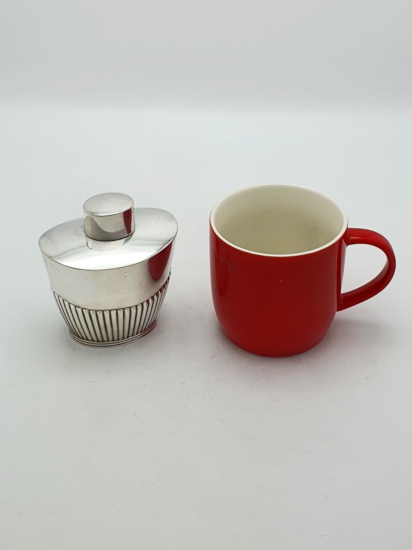Antique Edwardian Mappin & Webb Silver Plated Tea Canister – circa 1905