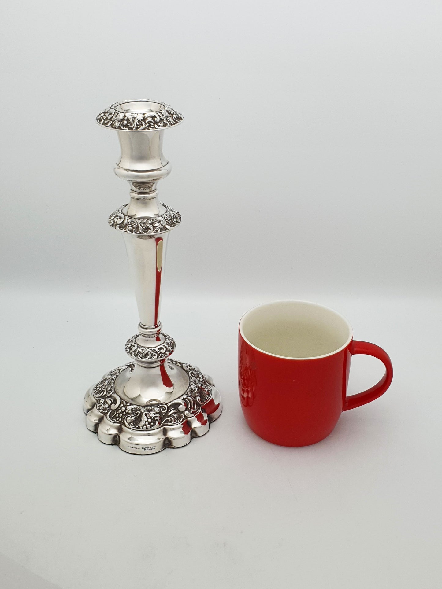 Nice Pair of Mappin & Webb Silver Plated Candlesticks – circa 1920