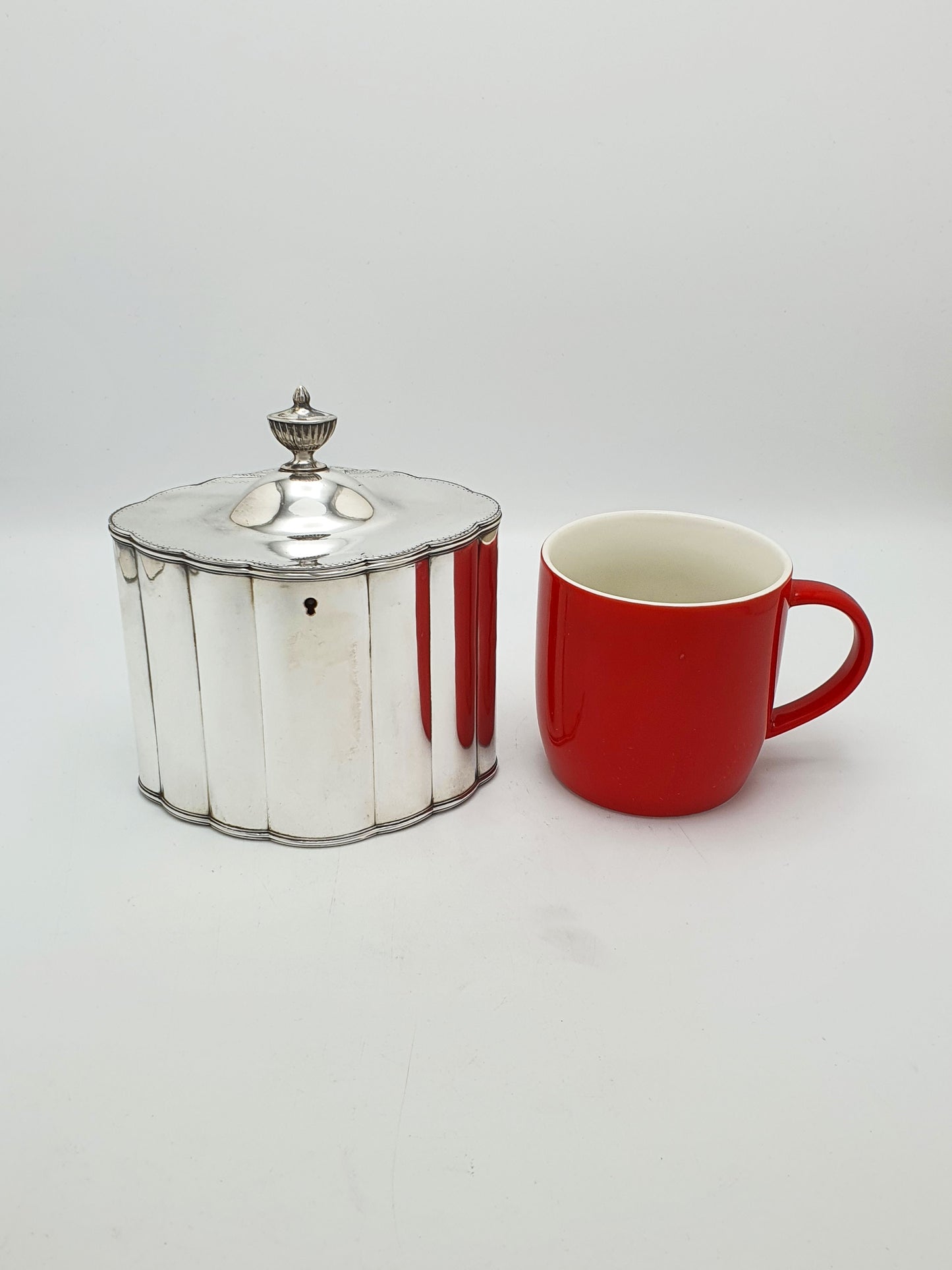 Fantastic Antique Georgian Sheffield Plated Tea Caddy – circa 1800
