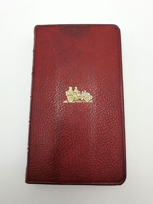 不寻常的古董 Dunhill 道路地图册 - 1906 年