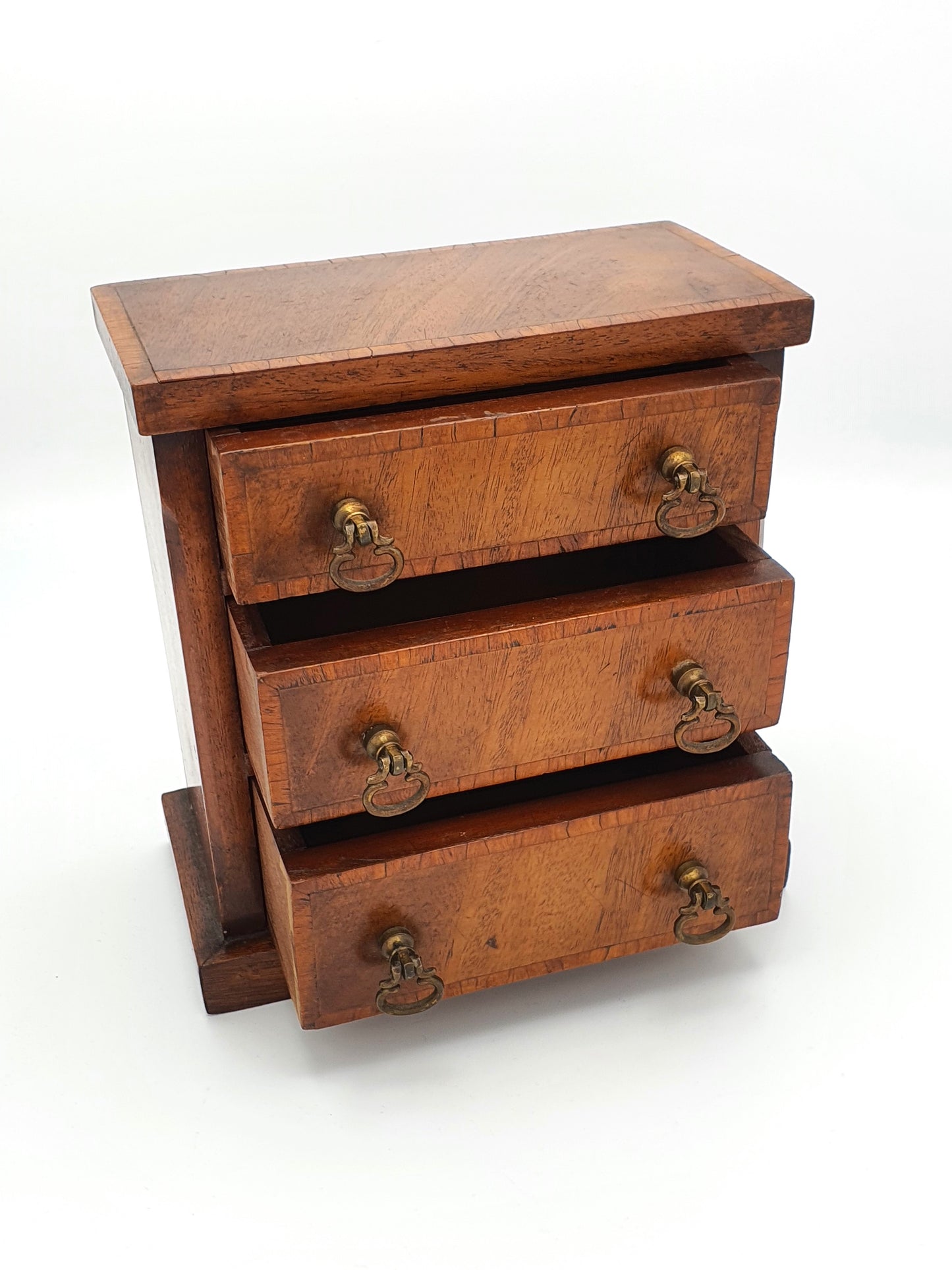 Fabulous Antique Mahogany Jewellery Chest/Box - circa 1920