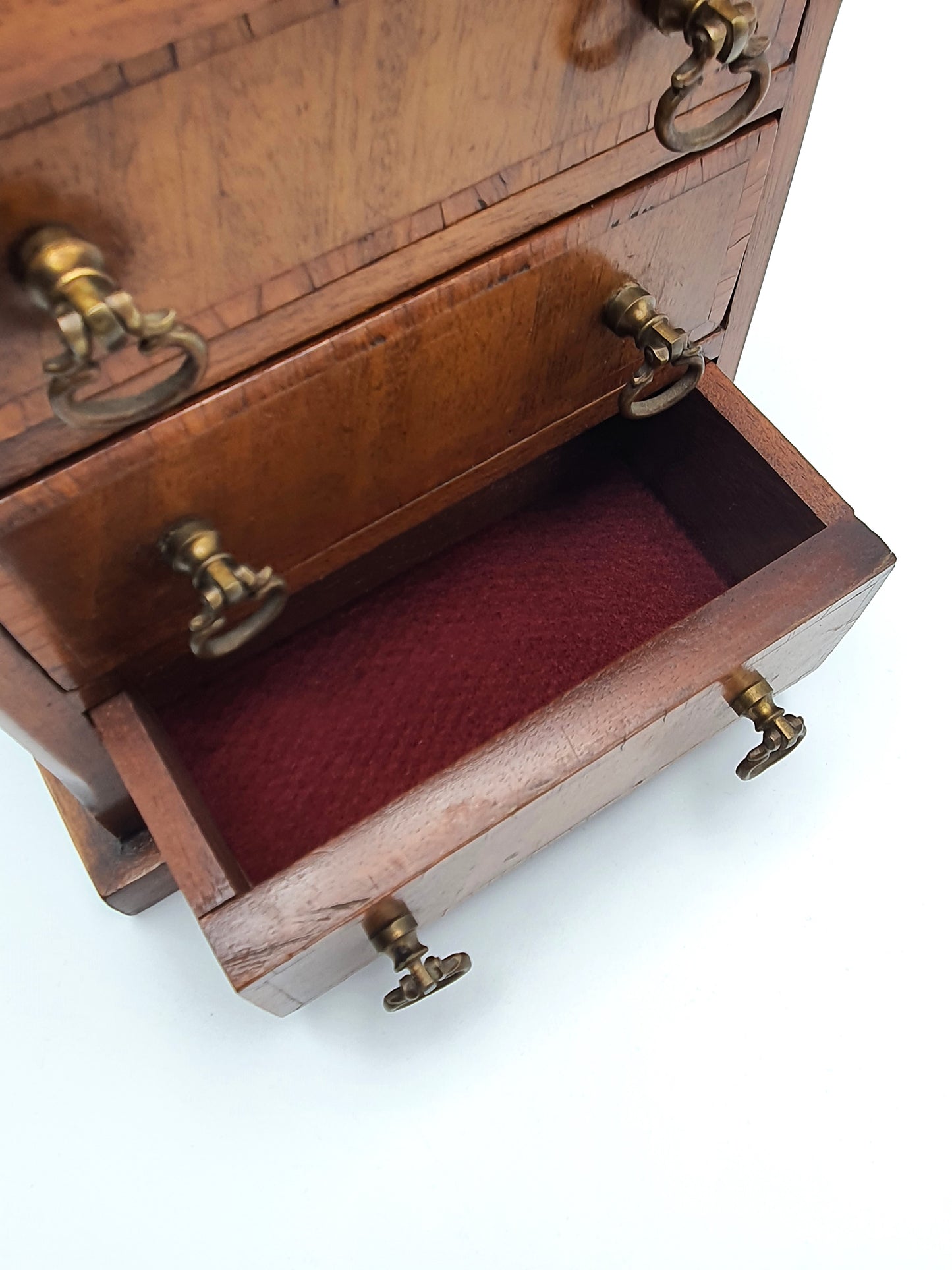 Fabulous Antique Mahogany Jewellery Chest/Box - circa 1920