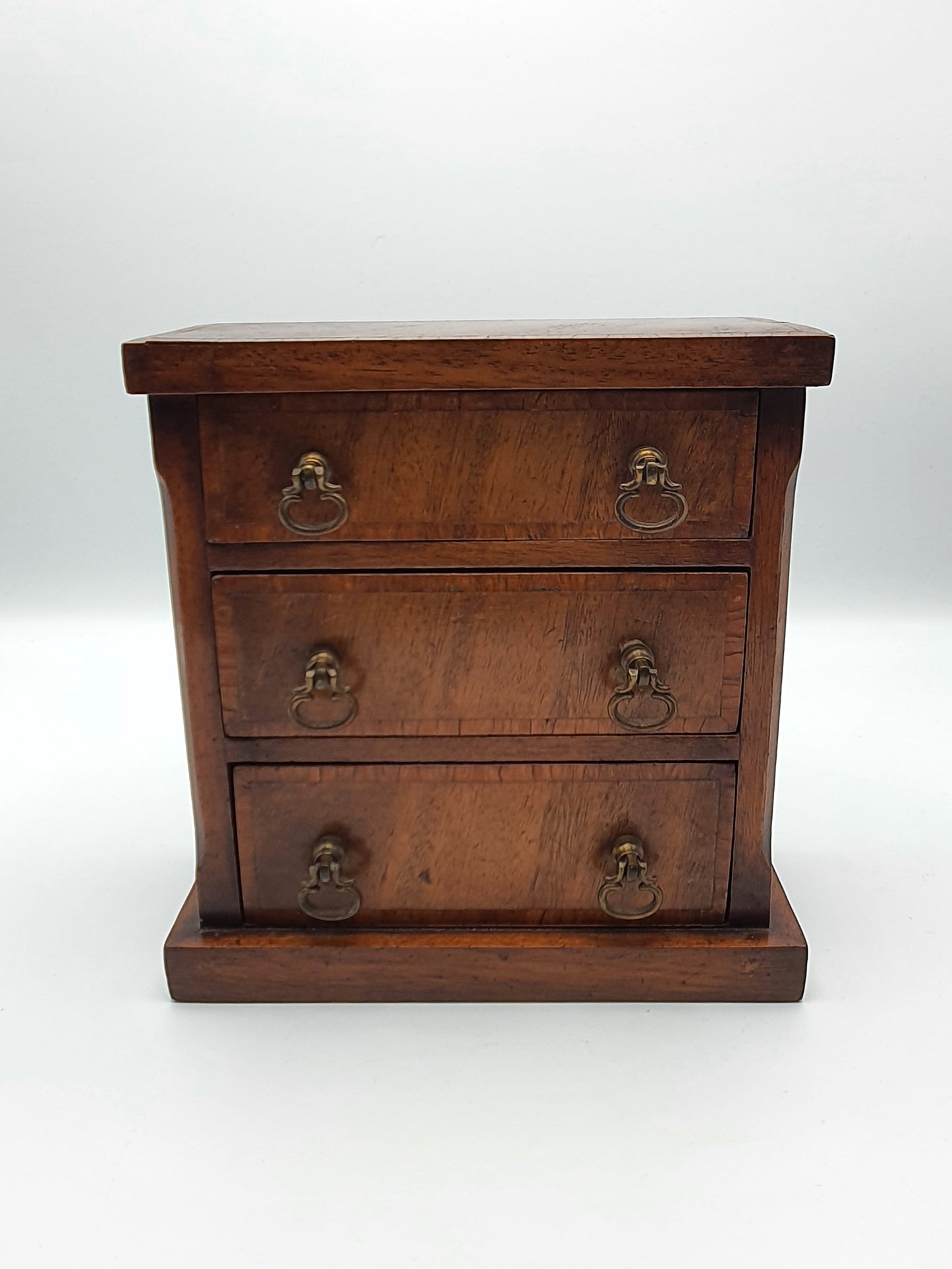 Fabulous Antique Mahogany Jewellery Chest/Box - circa 1920