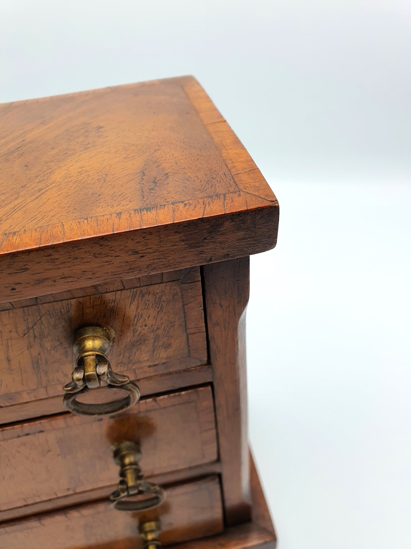 Fabulous Antique Mahogany Jewellery Chest/Box - circa 1920