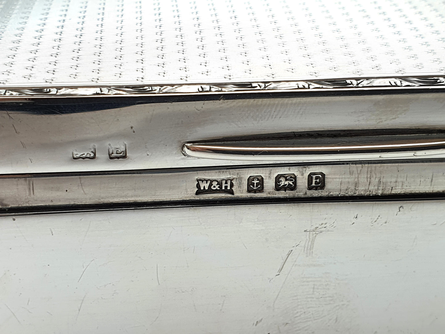 Gorgeous Art Deco Silver Jewellery Box - Birmingham 1929