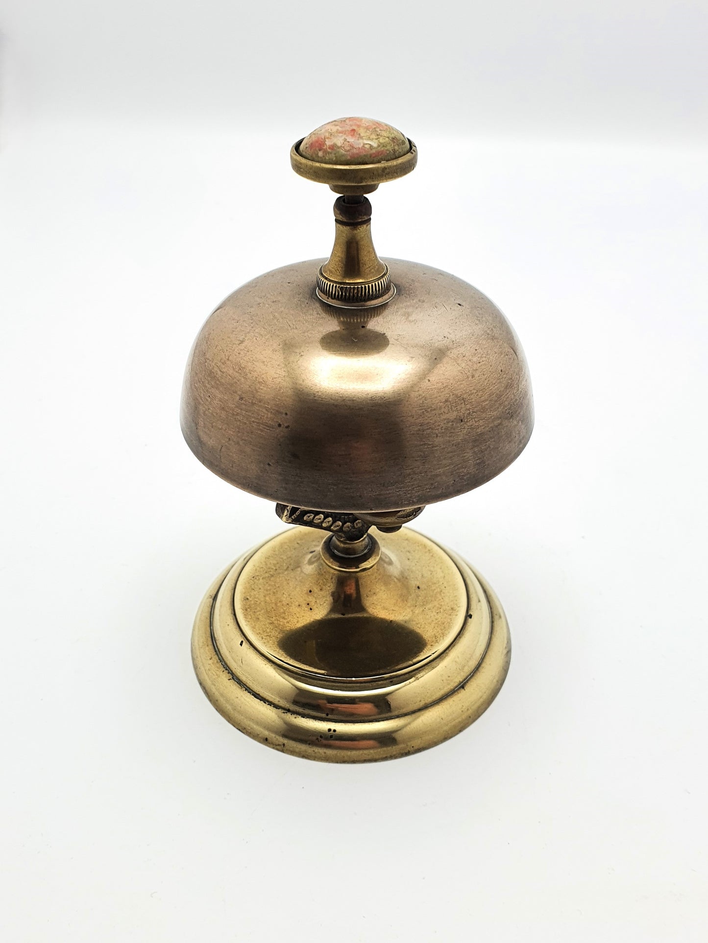 Good Victorian Brass and Bronze Counter Bell - circa 1890