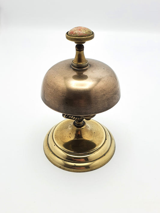 Good Victorian Brass and Bronze Counter Bell - circa 1890