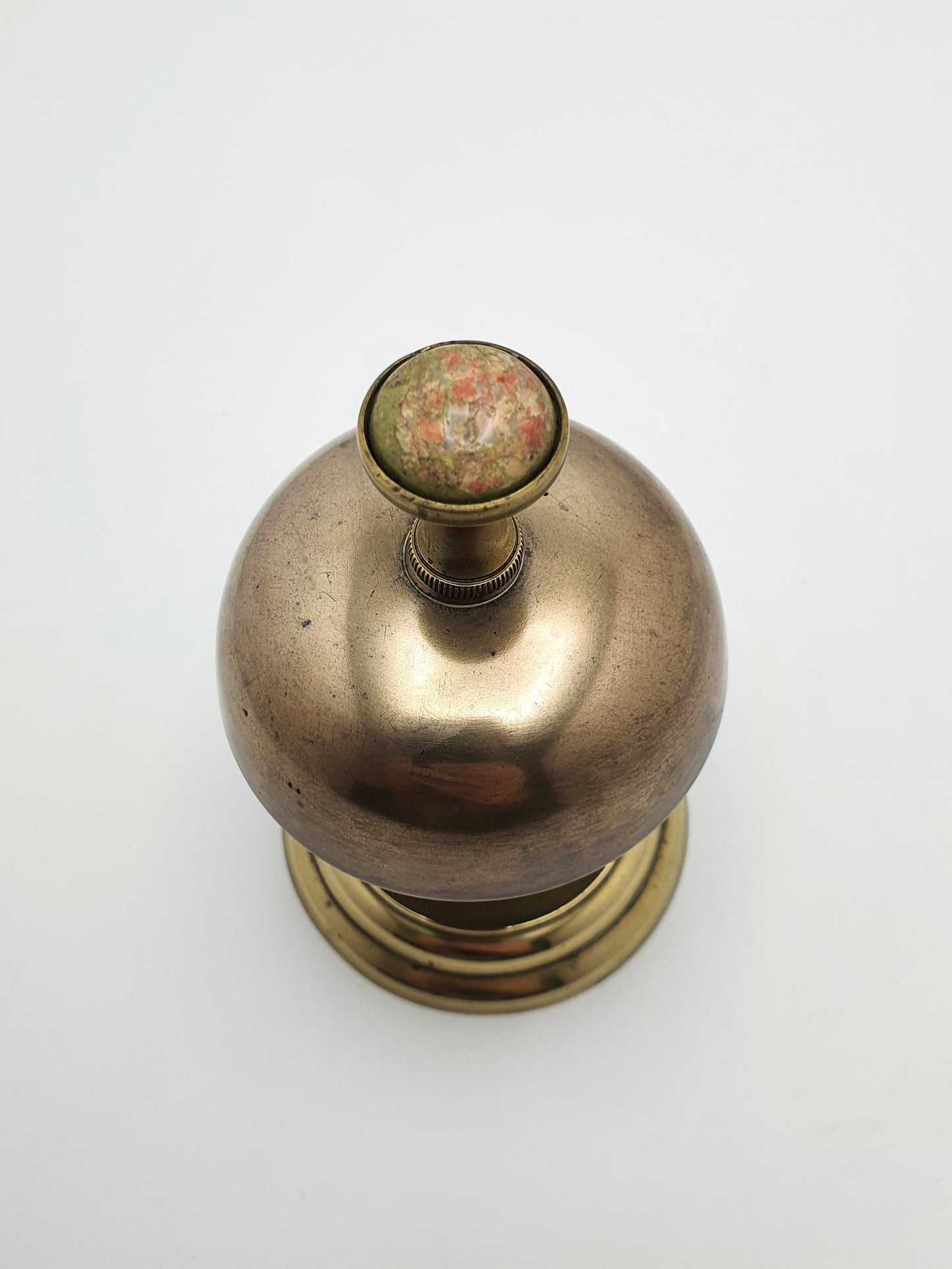 Good Victorian Brass and Bronze Counter Bell - circa 1890