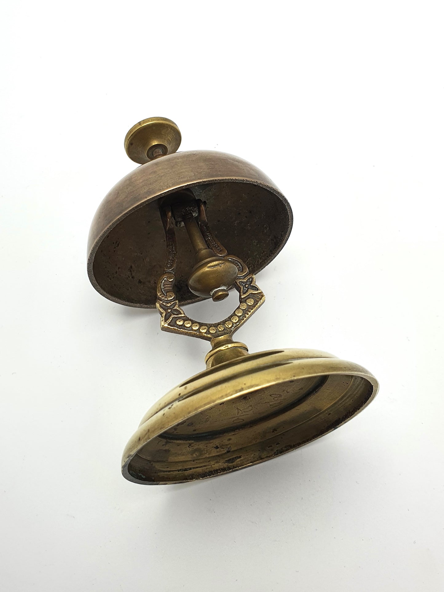Good Victorian Brass and Bronze Counter Bell - circa 1890