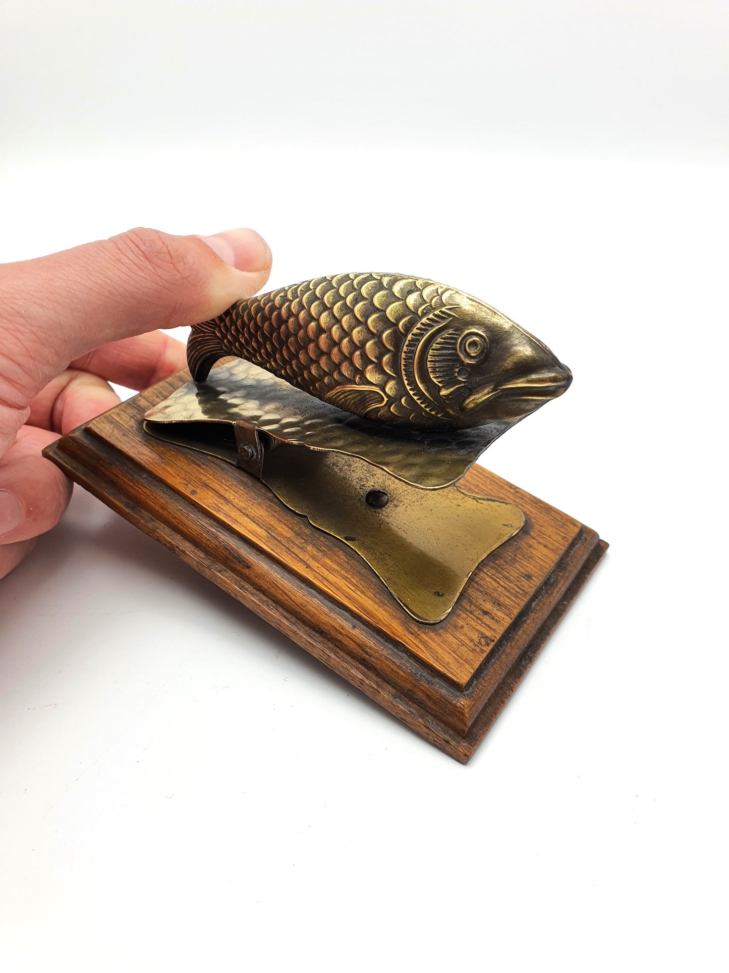 Unusual Fish Design Note Holder - circa 1920