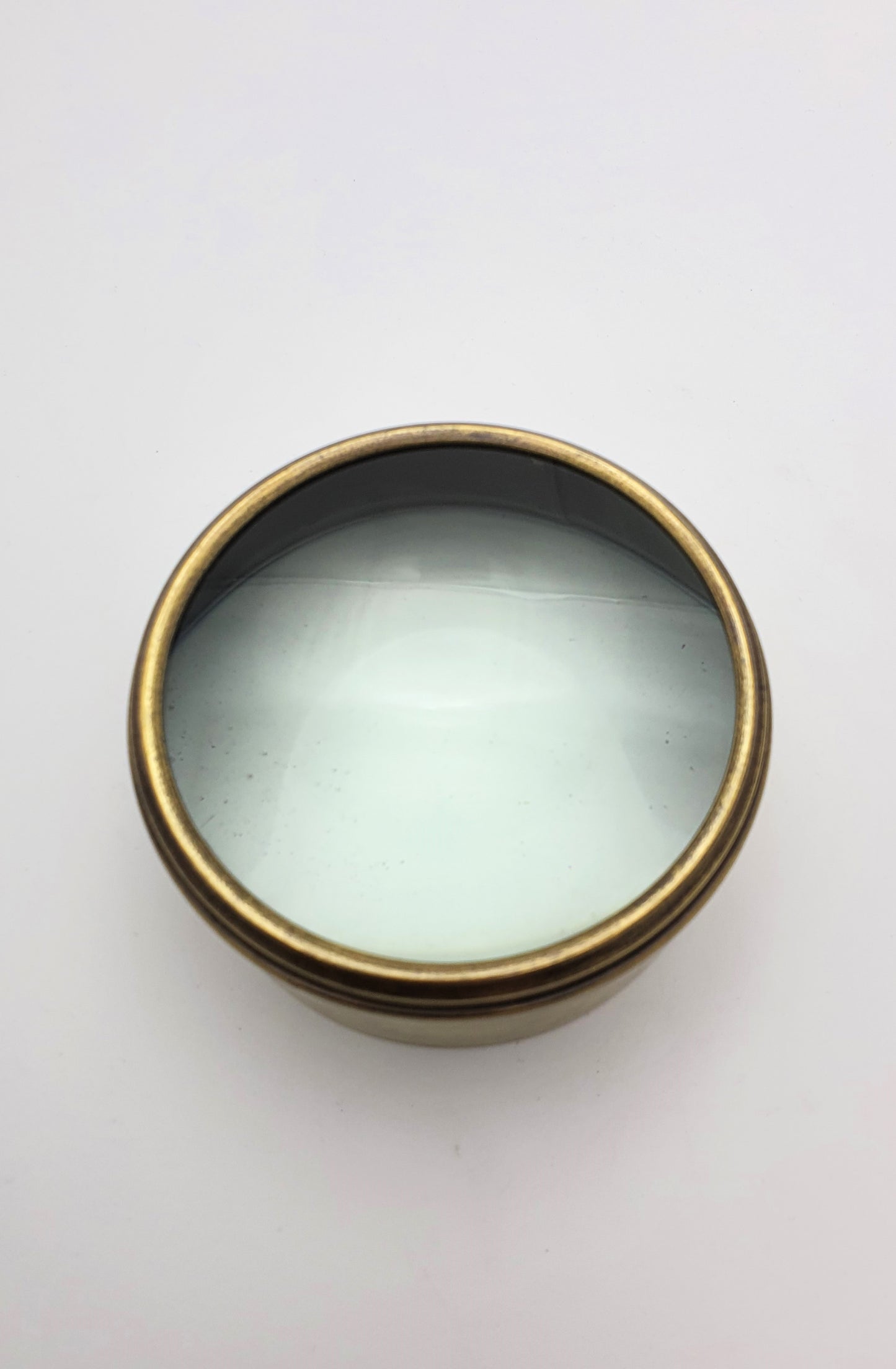 Large Brass Desk Magnifier - circa 1910