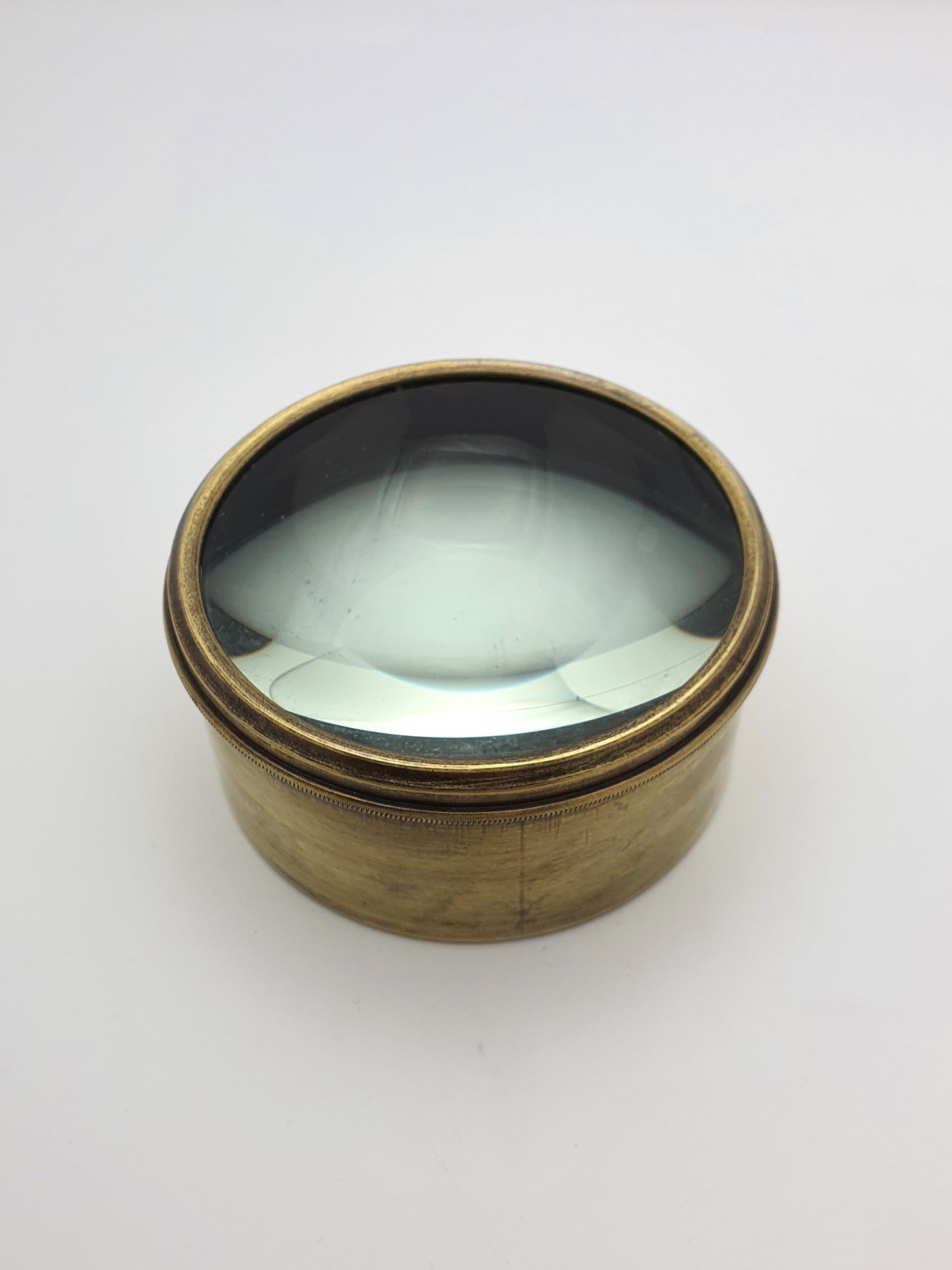 Large Brass Desk Magnifier - circa 1910