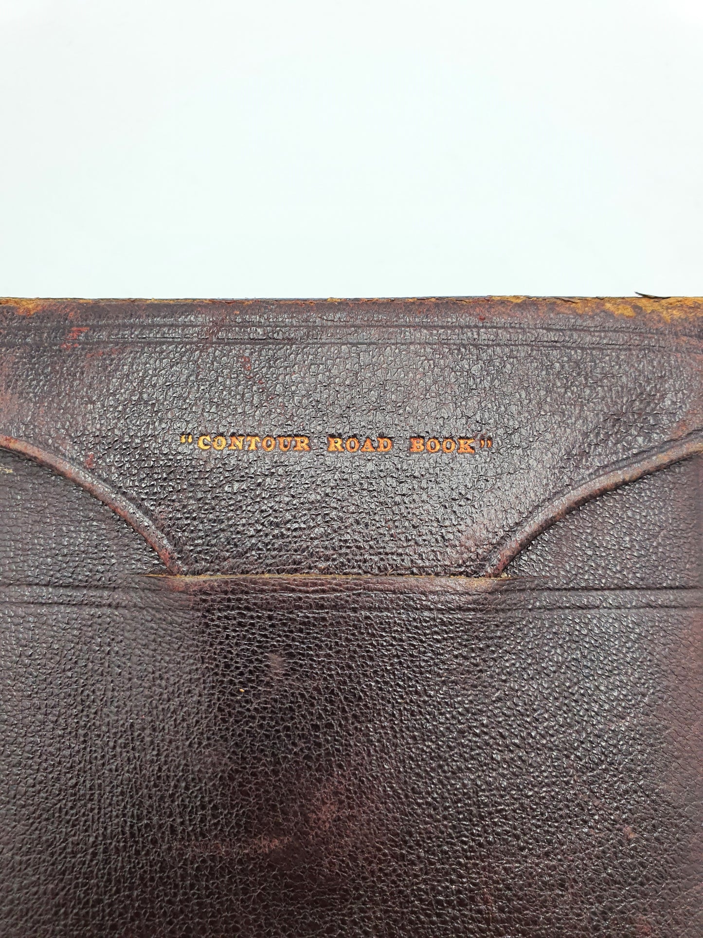 Unusual Antique Dunhill Road Map Book - 1906