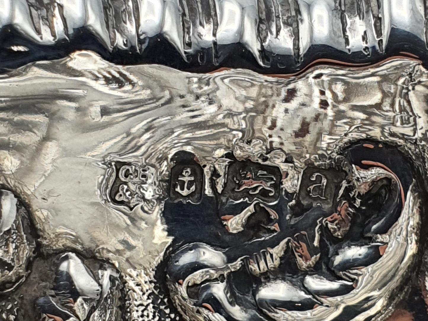 Lovely Victorian Solid Silver Basket - 1900