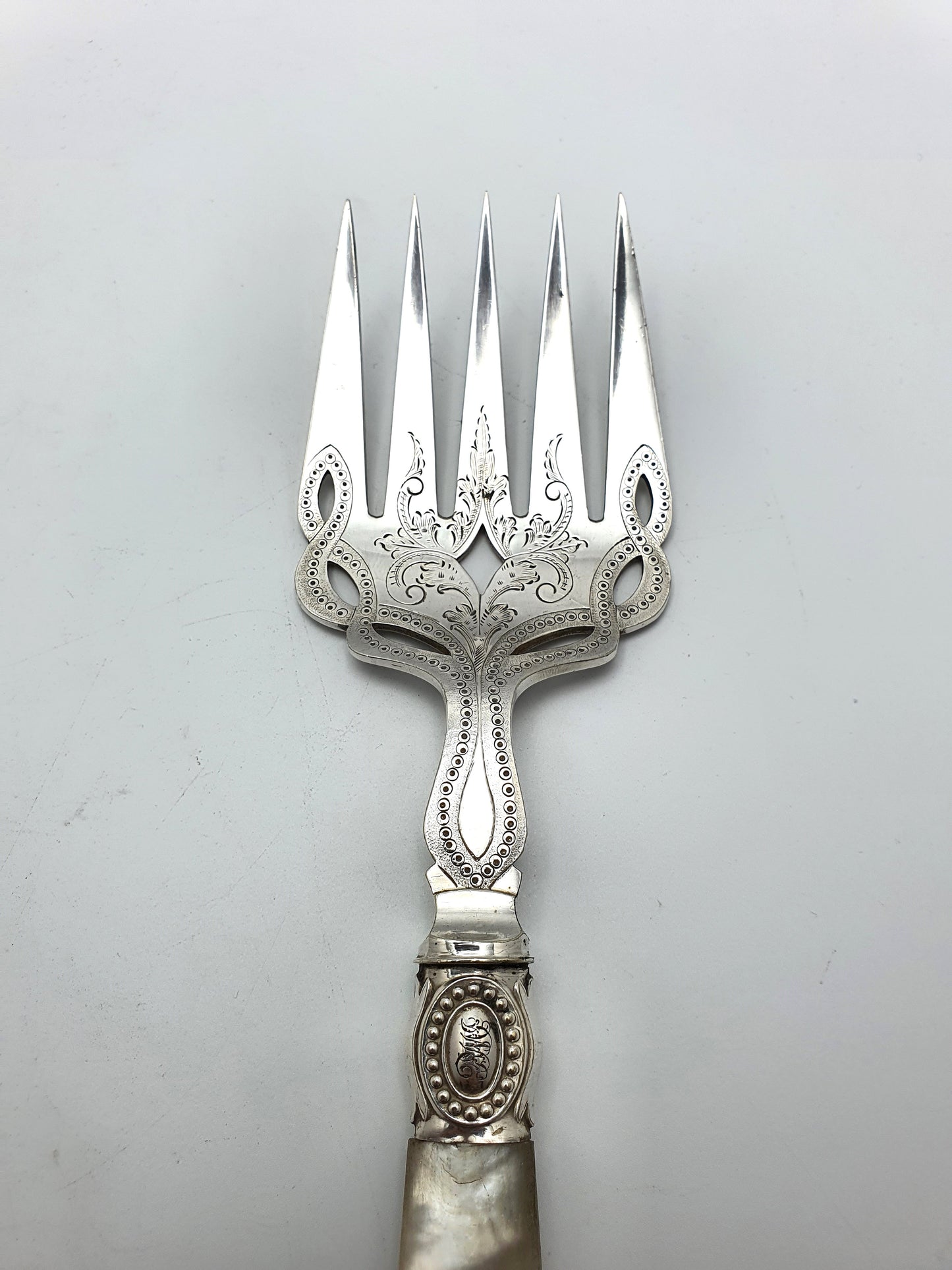 Stunning Pair of Victorian Fish Servers - circa 1880