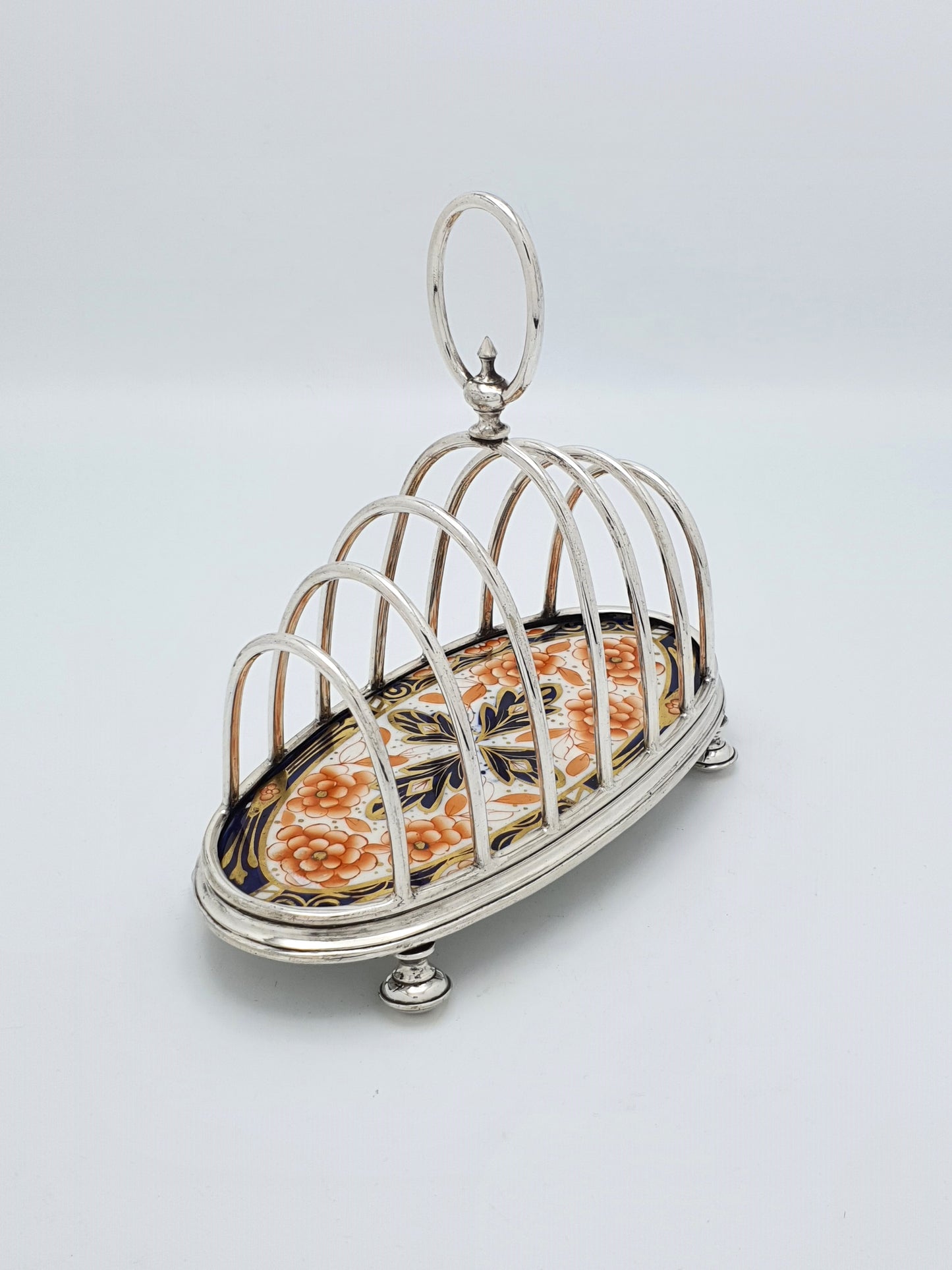 Unusual Antique Silver-Plated Toast Rack - circa 1890