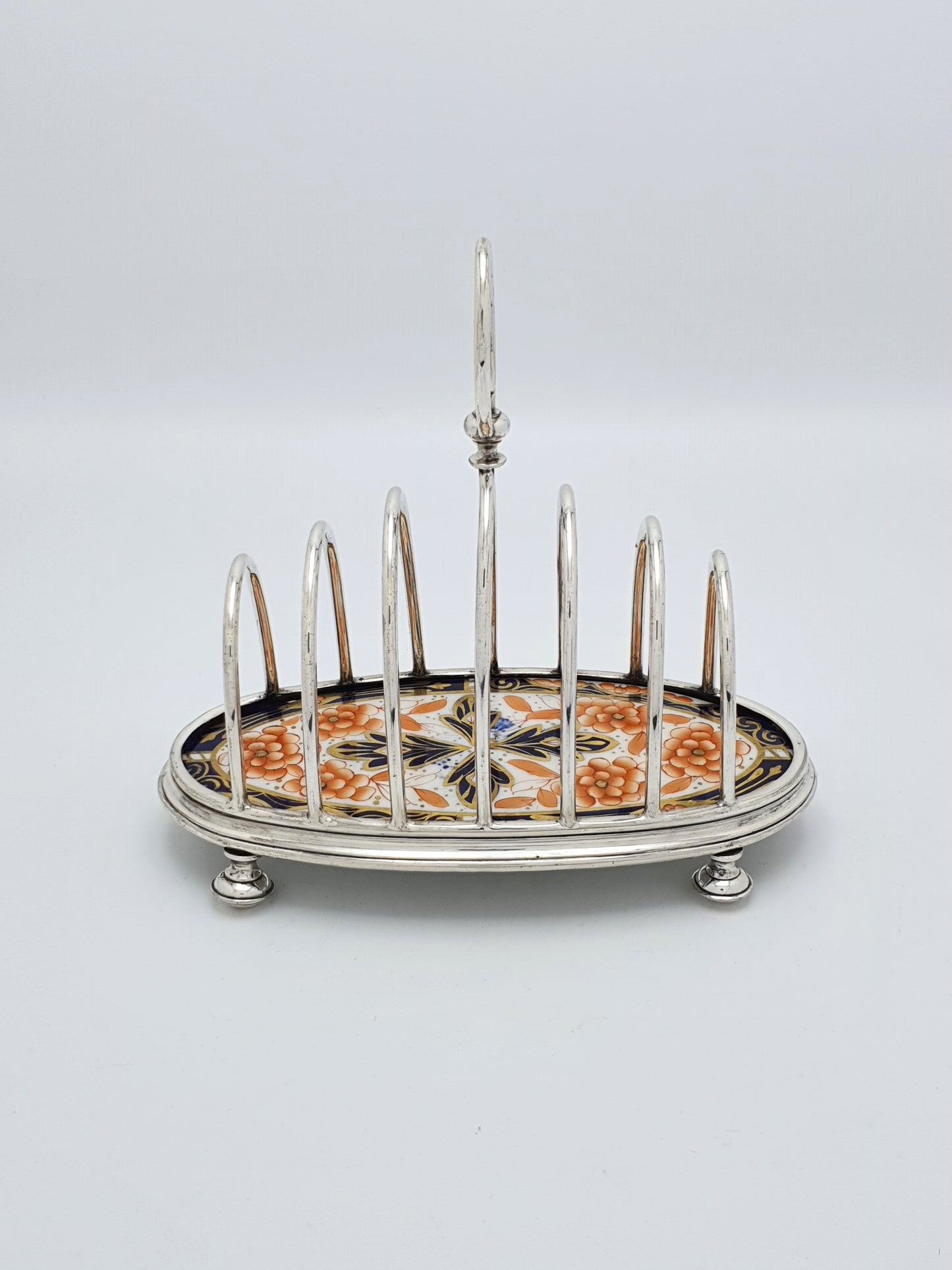 Unusual Antique Silver-Plated Toast Rack - circa 1890