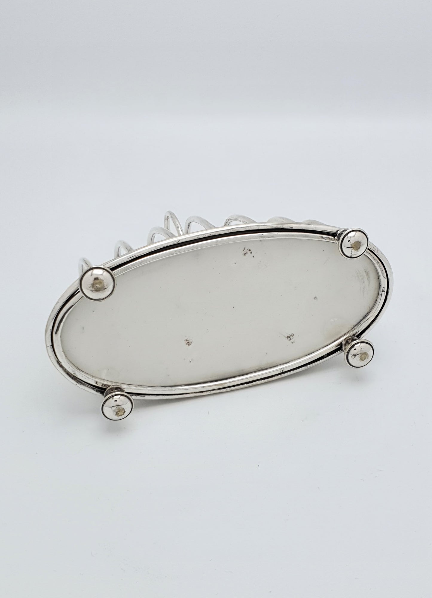 Unusual Antique Silver-Plated Toast Rack - circa 1890