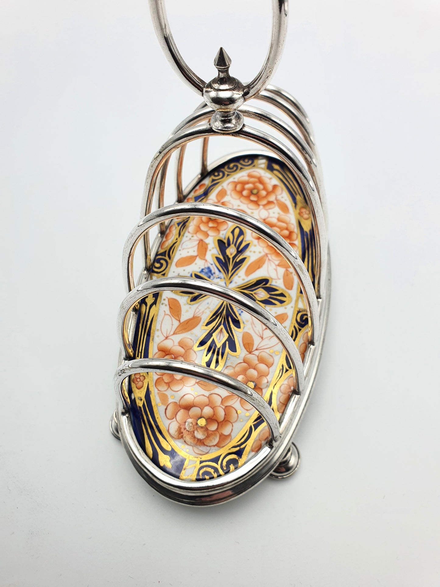 Unusual Antique Silver-Plated Toast Rack - circa 1890