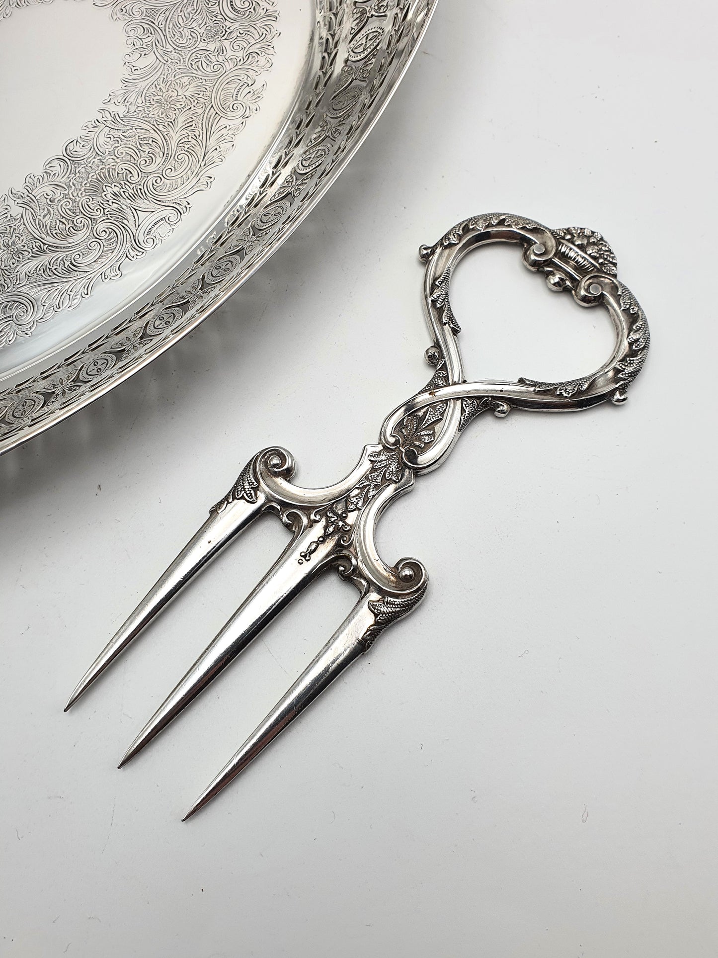 Gorgeous Scottish Silver-Plated Breadbasket - circa 1930