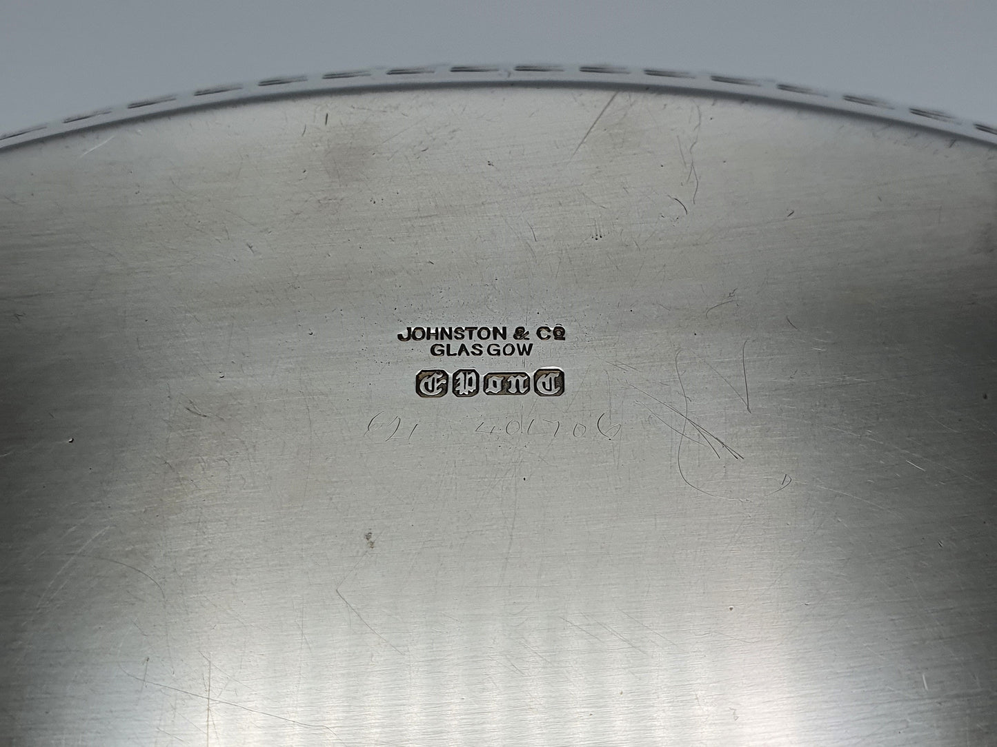 Gorgeous Scottish Silver-Plated Breadbasket - circa 1930