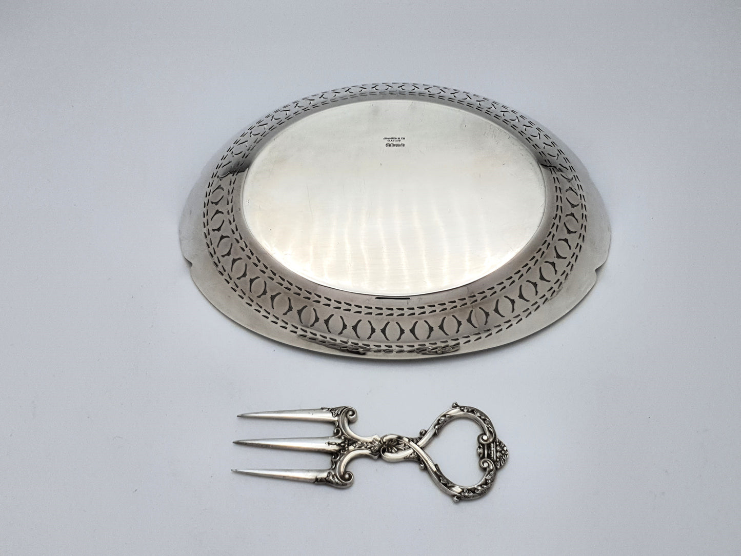 Gorgeous Scottish Silver-Plated Breadbasket - circa 1930