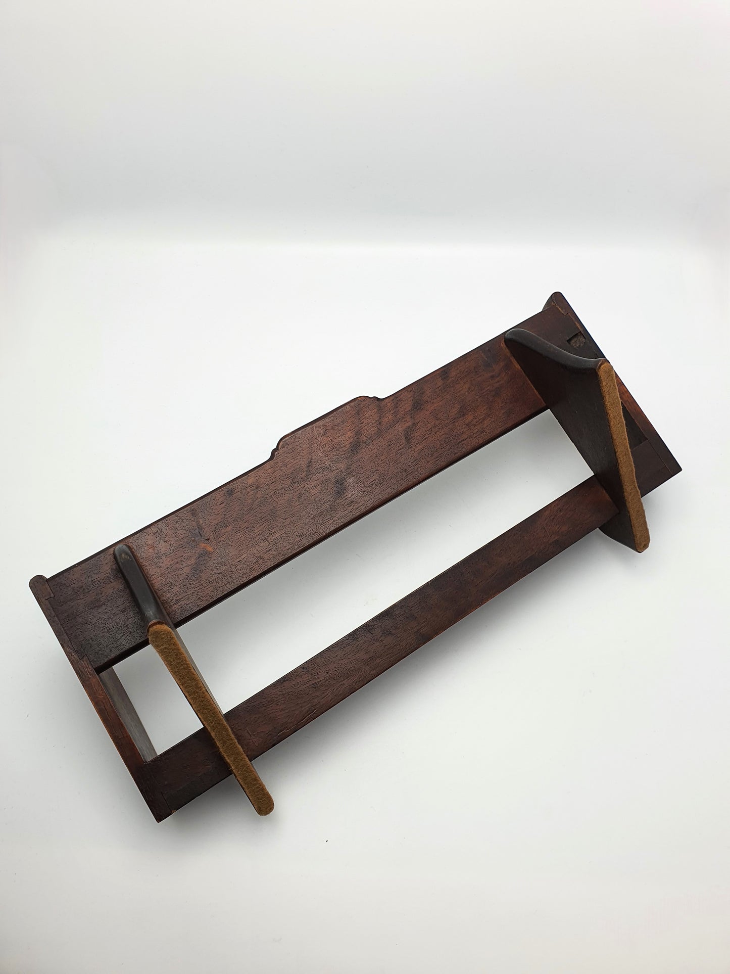 Nice Edwardian Carved Oak Book Rack - circa 1905