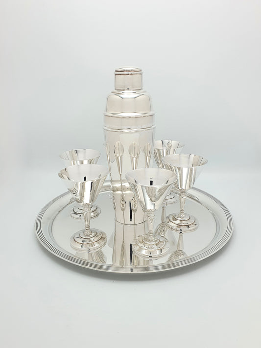 Magnificent Mappin & Webb Cocktail Shaker Set - circa 1930