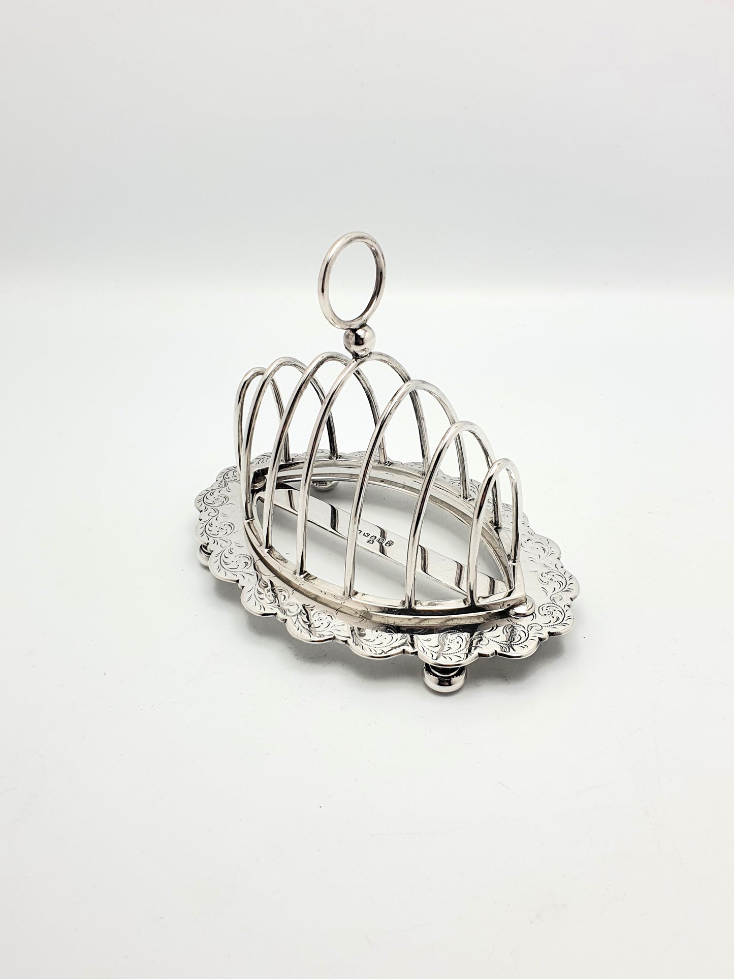 Attractive Victorian Silver-Plated Toast Rack - circa 1890