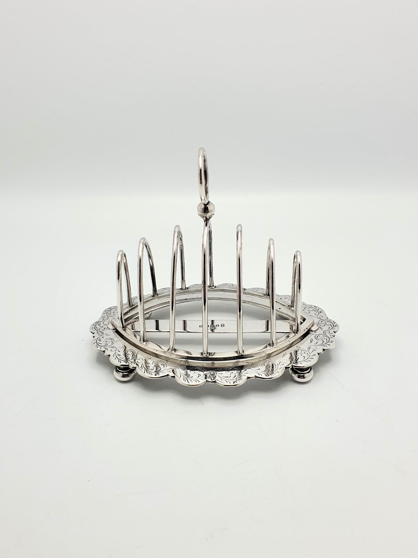 Attractive Victorian Silver-Plated Toast Rack - circa 1890