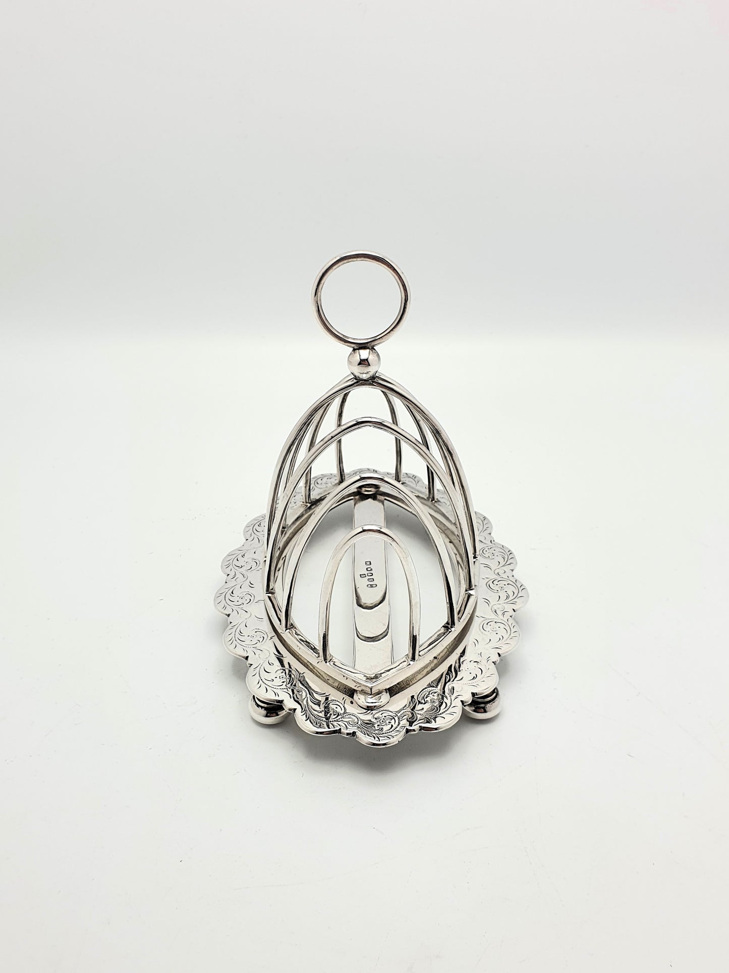 Attractive Victorian Silver-Plated Toast Rack - circa 1890
