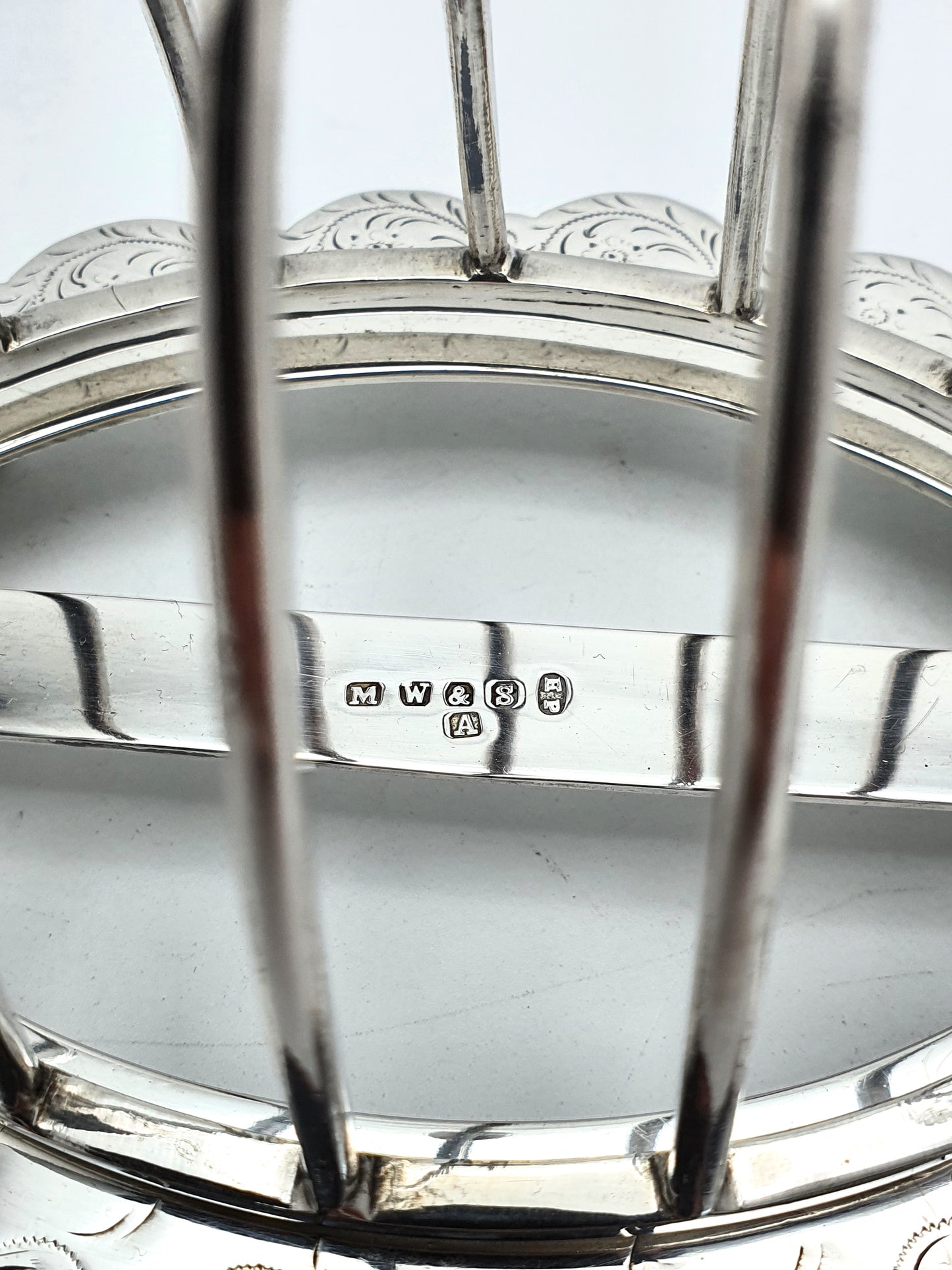 Attractive Victorian Silver-Plated Toast Rack - circa 1890