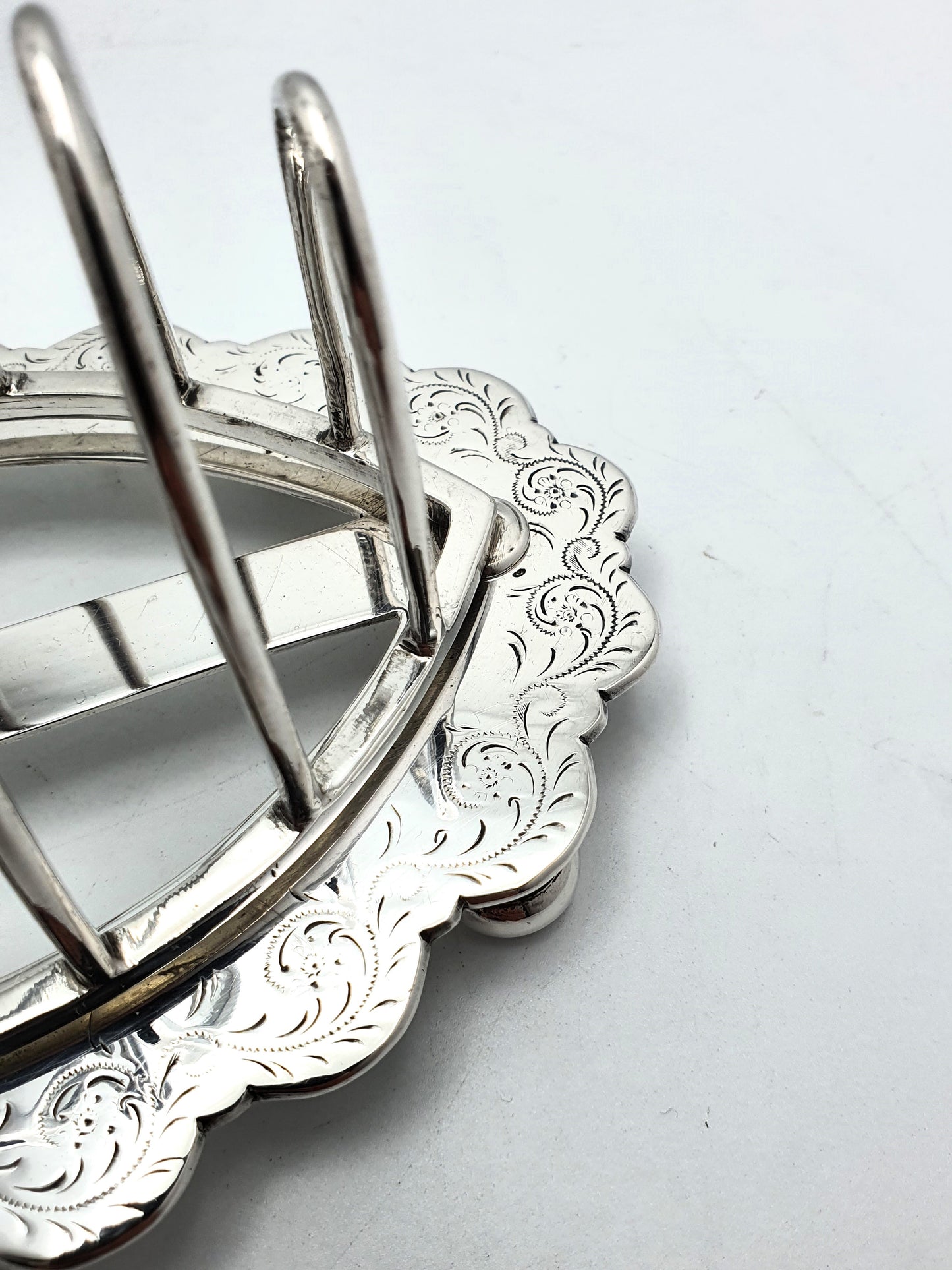 Attractive Victorian Silver-Plated Toast Rack - circa 1890