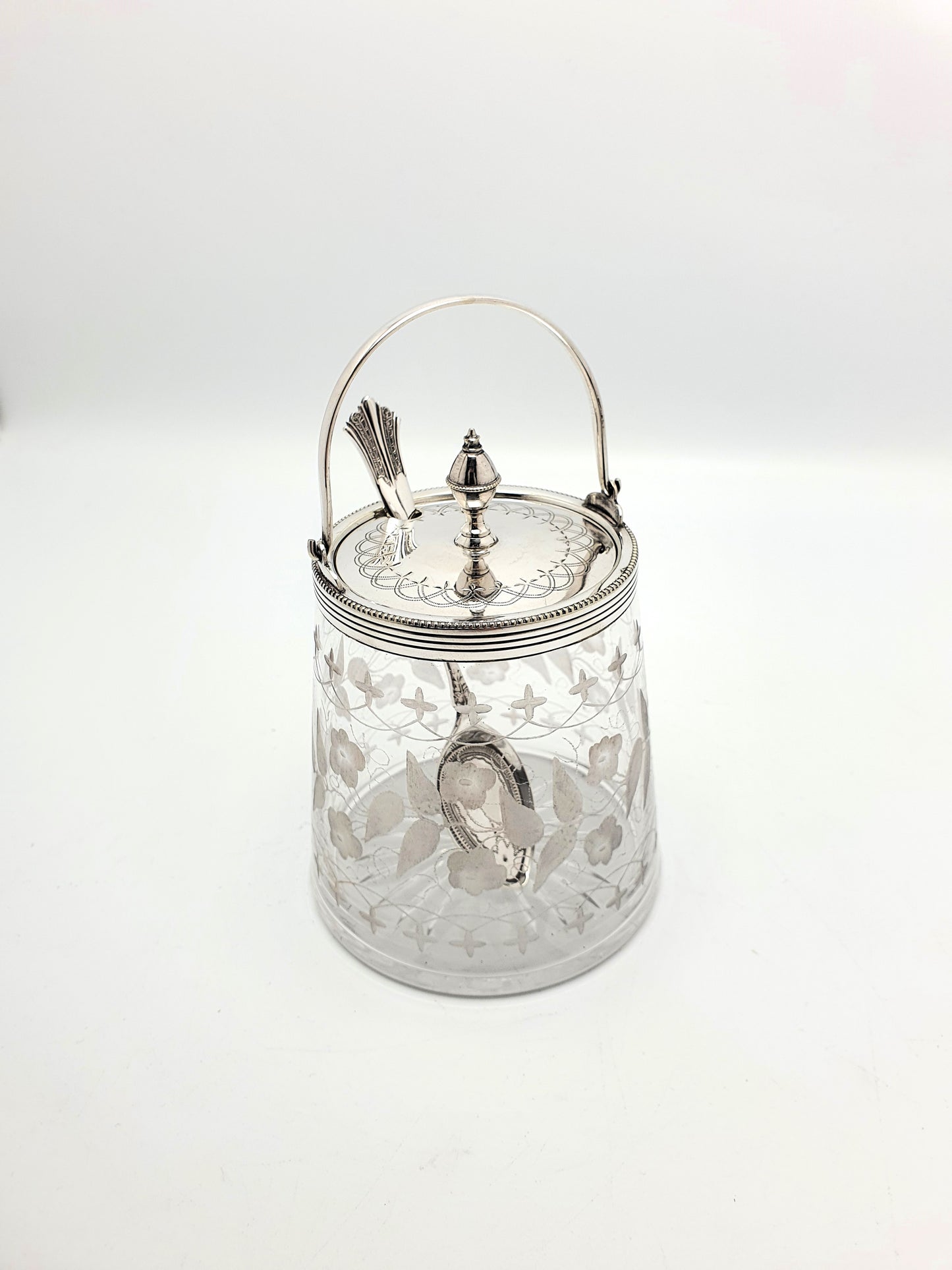 Lovely Antique Victorian Preserve/Jam Pot - circa 1890