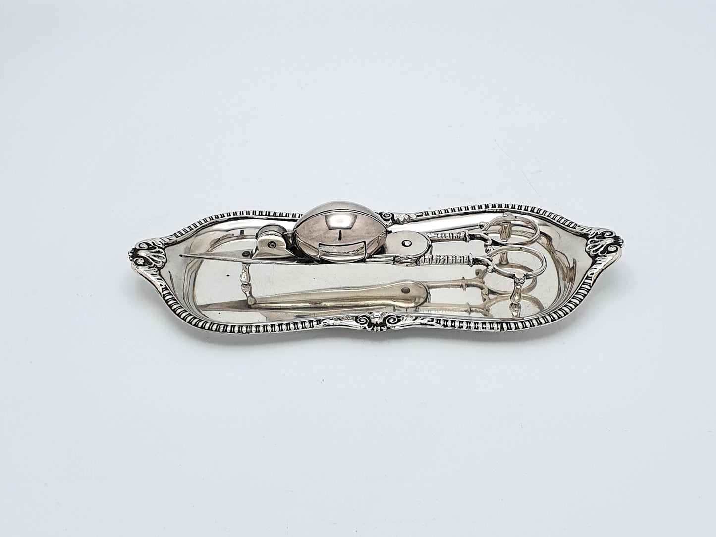 Lovely Victorian Snuffers on Tray - circa 1860