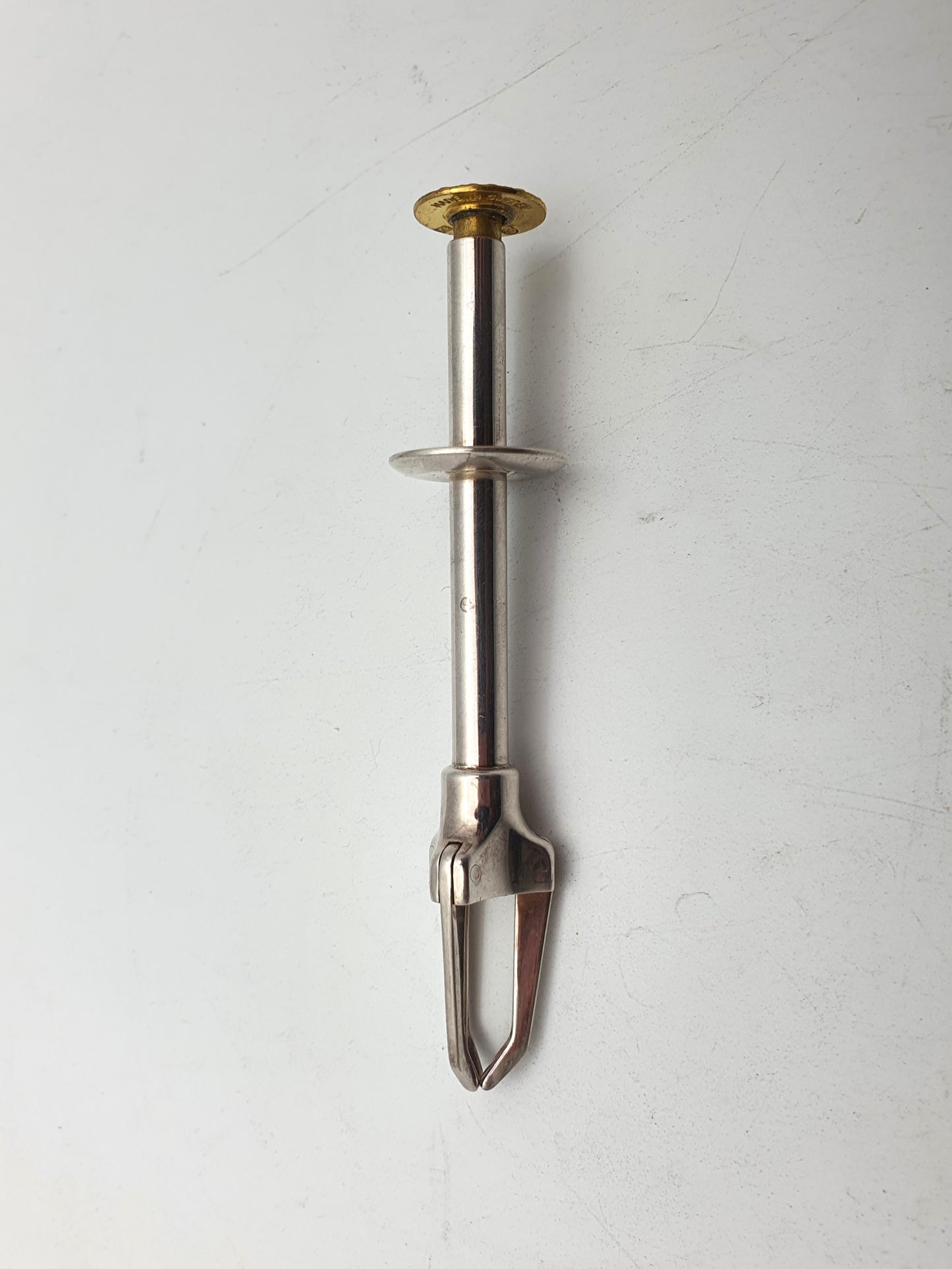 Nice Vintage Swedish Silver-Plated and Enamelled Olive Pickers - circa 1960