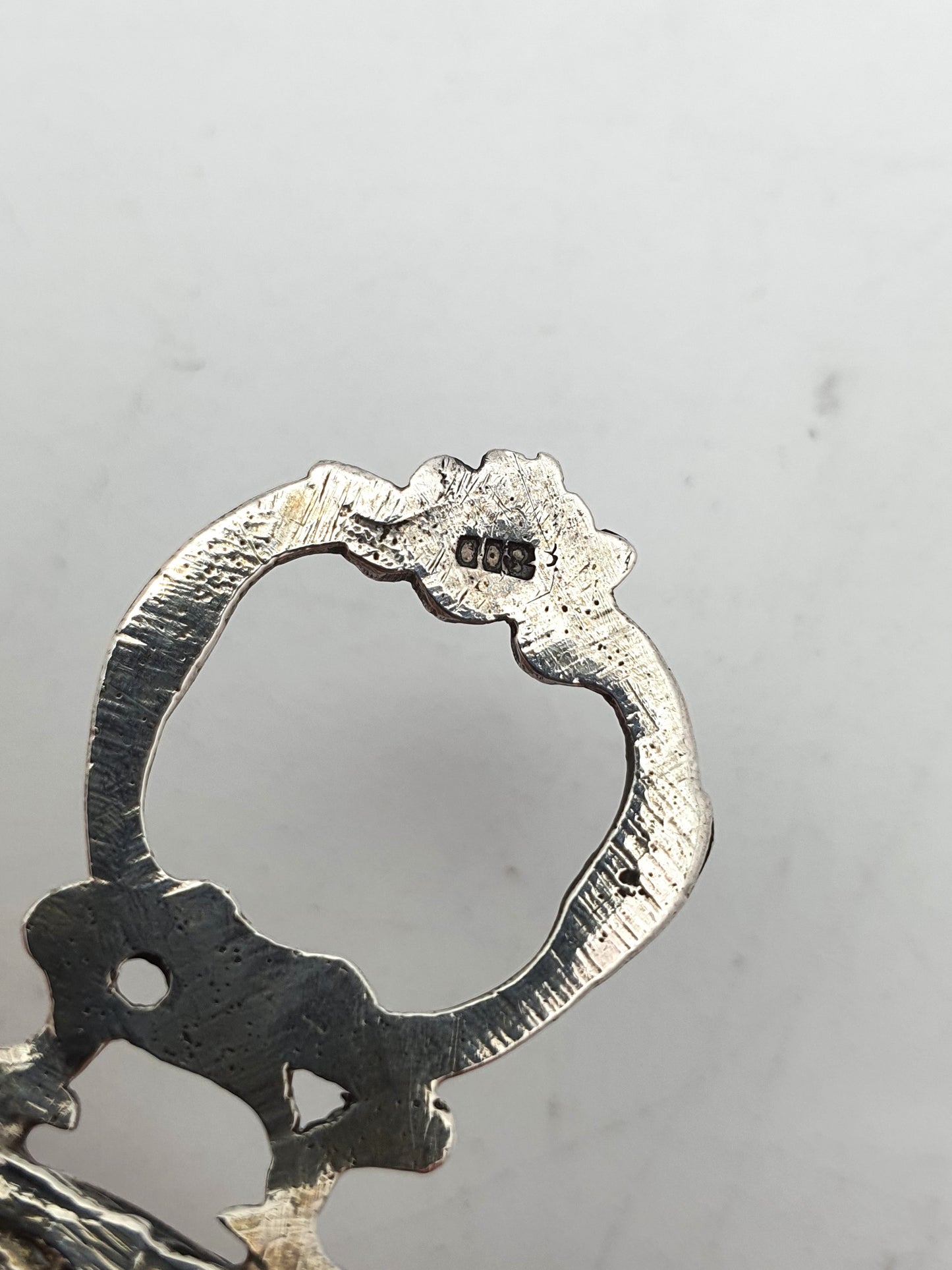 Nice Miniature Continental Solid Silver Chair – circa 1900