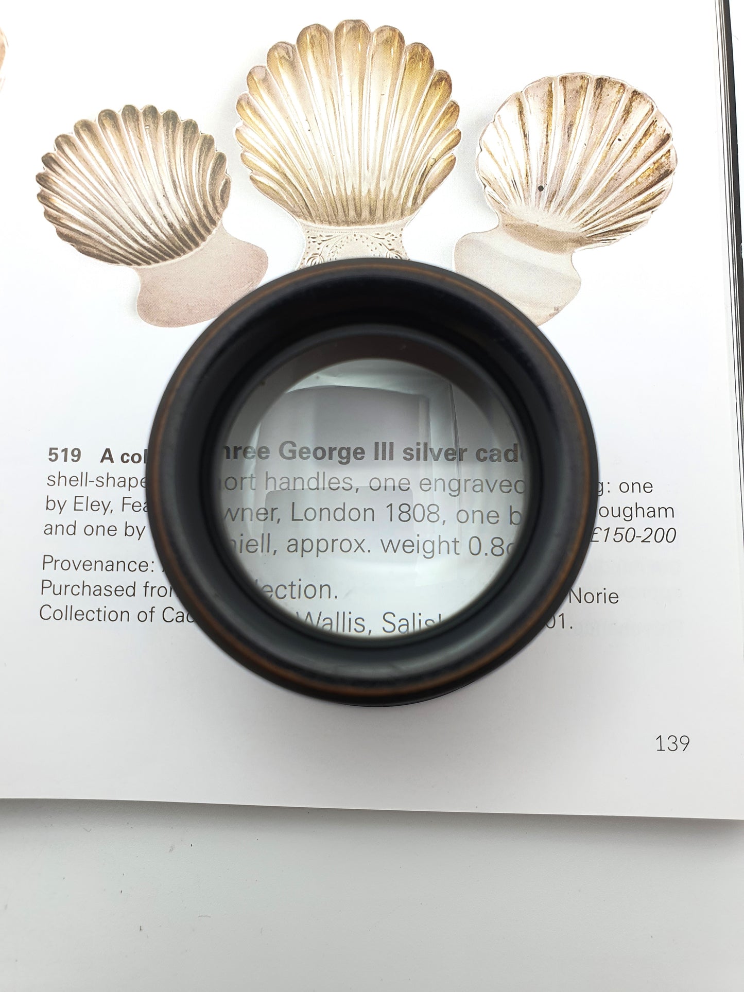 Nice Edwardian Desk Magnifying Glass – circa 1905