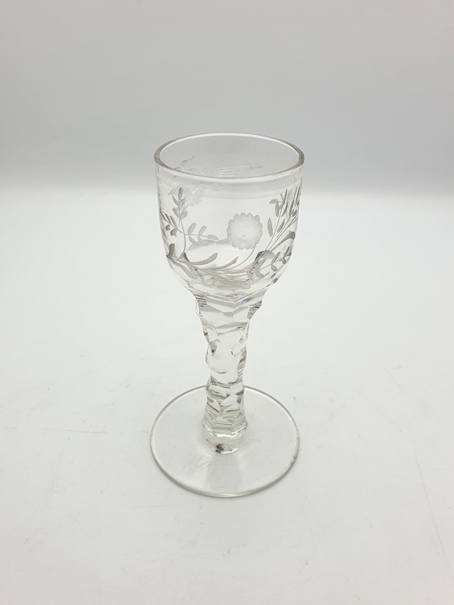 Lovely Antique Drinking Glass – circa 1790