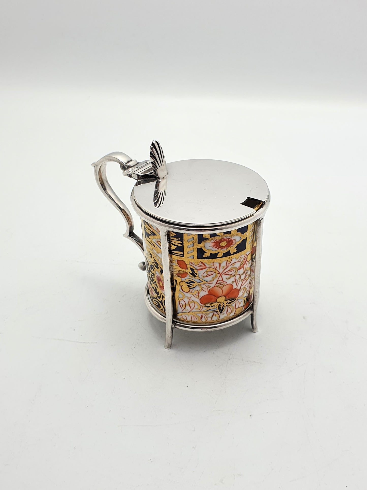 Lovely Imari Style English Mustard Pot – circa 1905