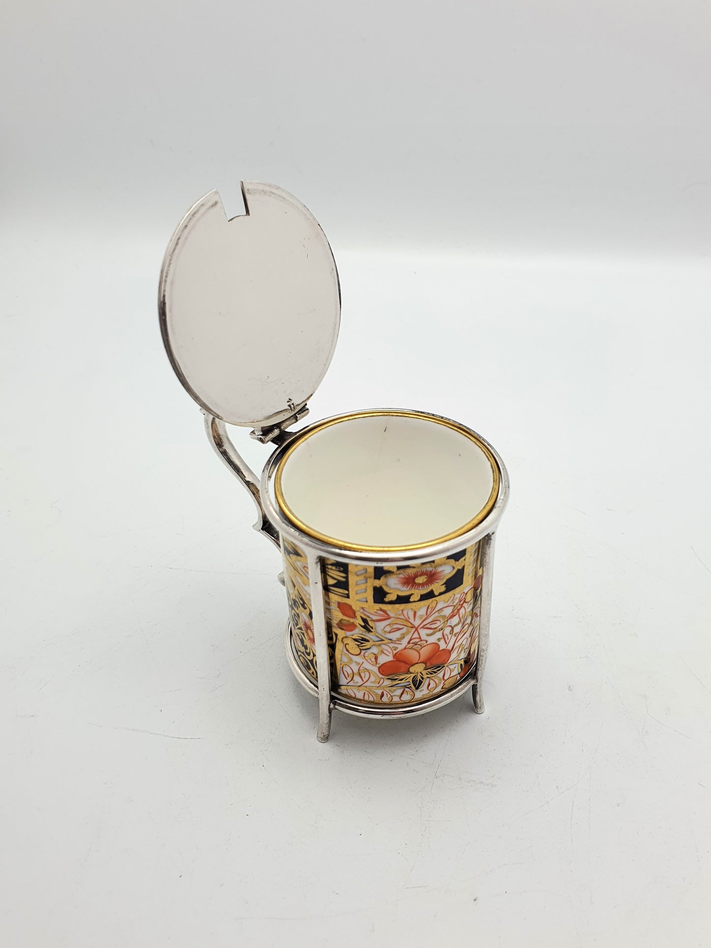 Lovely Imari Style English Mustard Pot – circa 1905