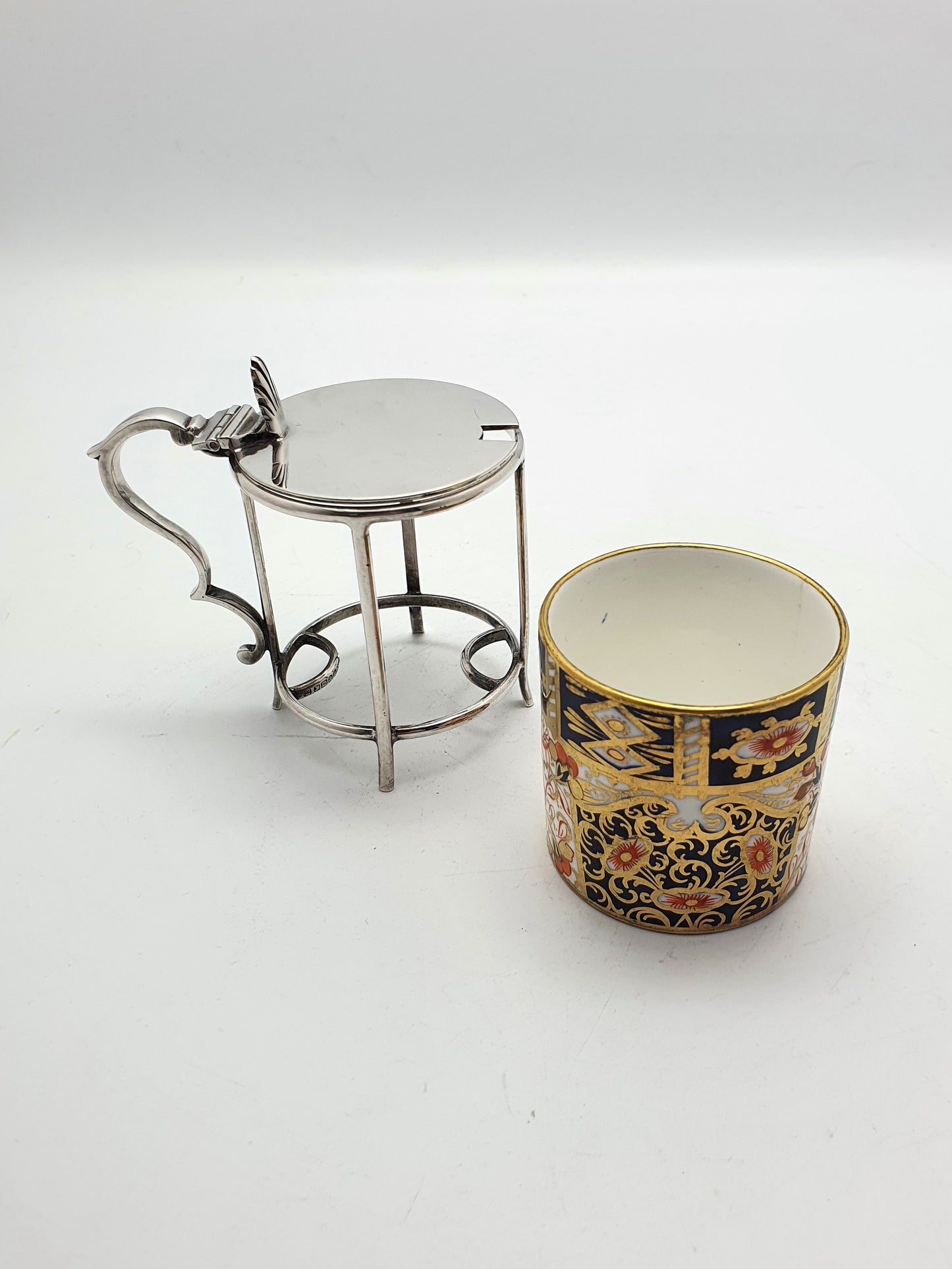 Lovely Imari Style English Mustard Pot – circa 1905