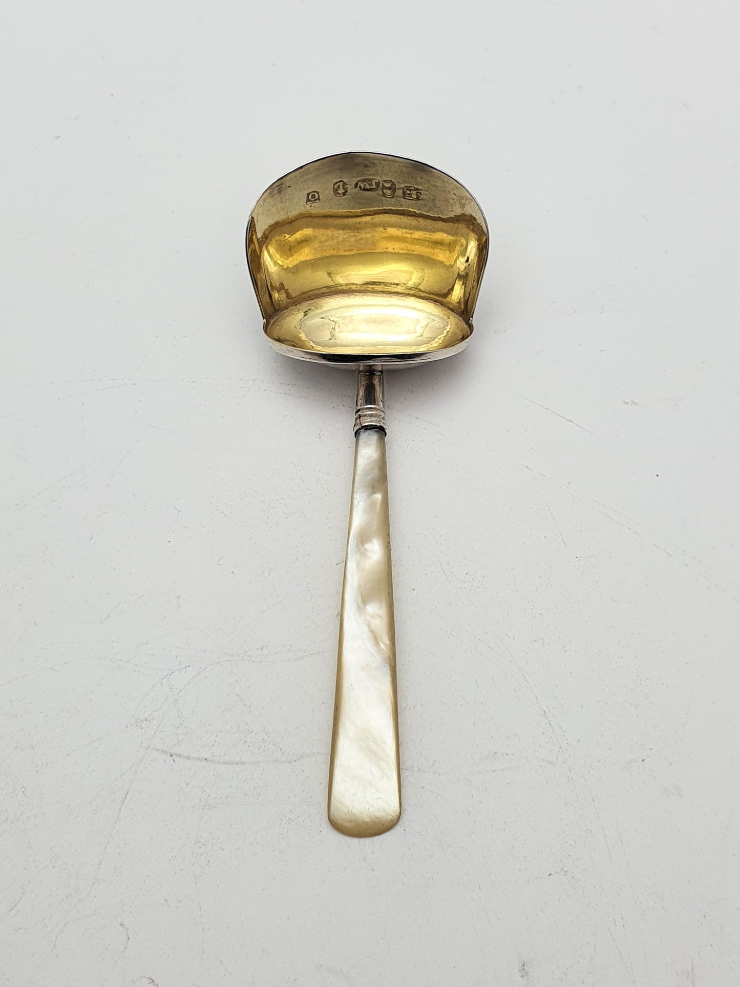 Georgian Solid Silver Tea Caddy Spoon - 1812