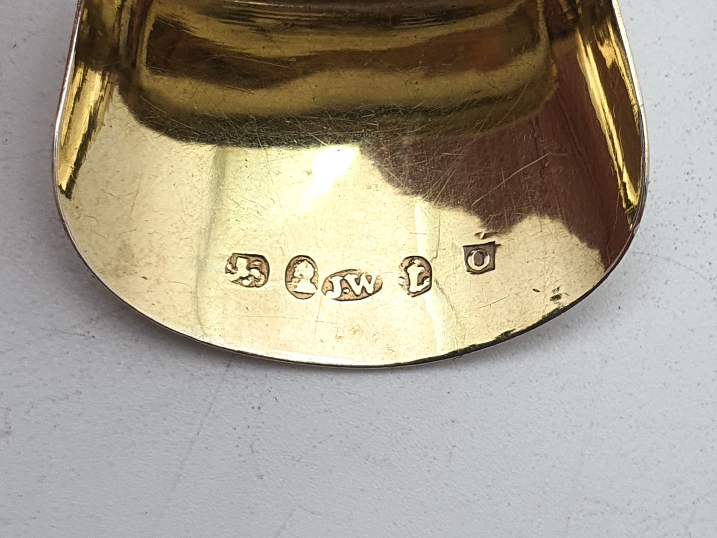 Georgian Solid Silver Tea Caddy Spoon - 1812