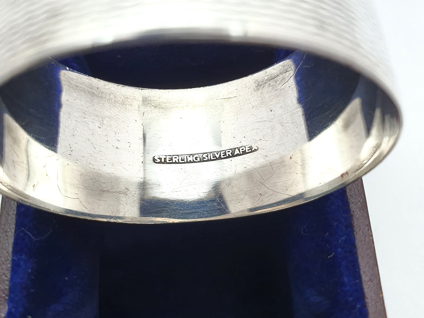 Unusual Silver Sydney Harbour Bridge Napkin Ring – circa 1930